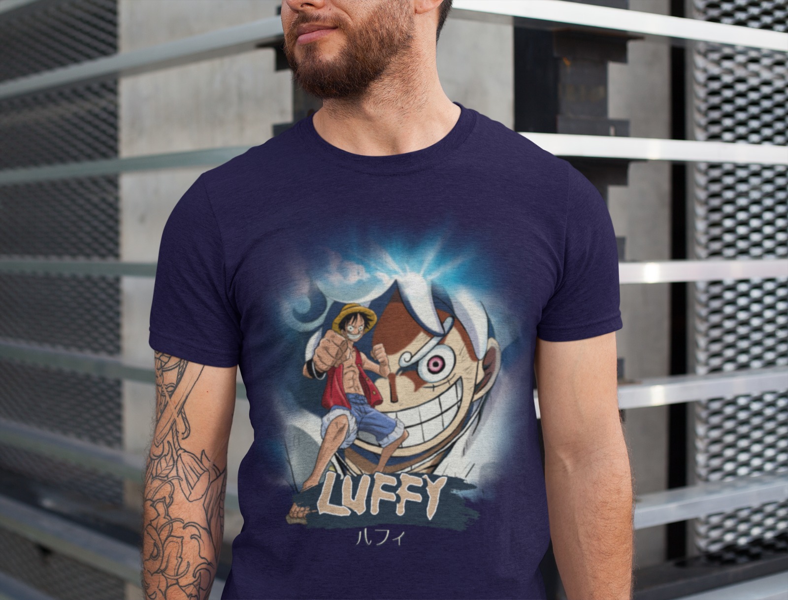 Camisa Luffy S/F - Linha Mirai - Tubies Camisas
