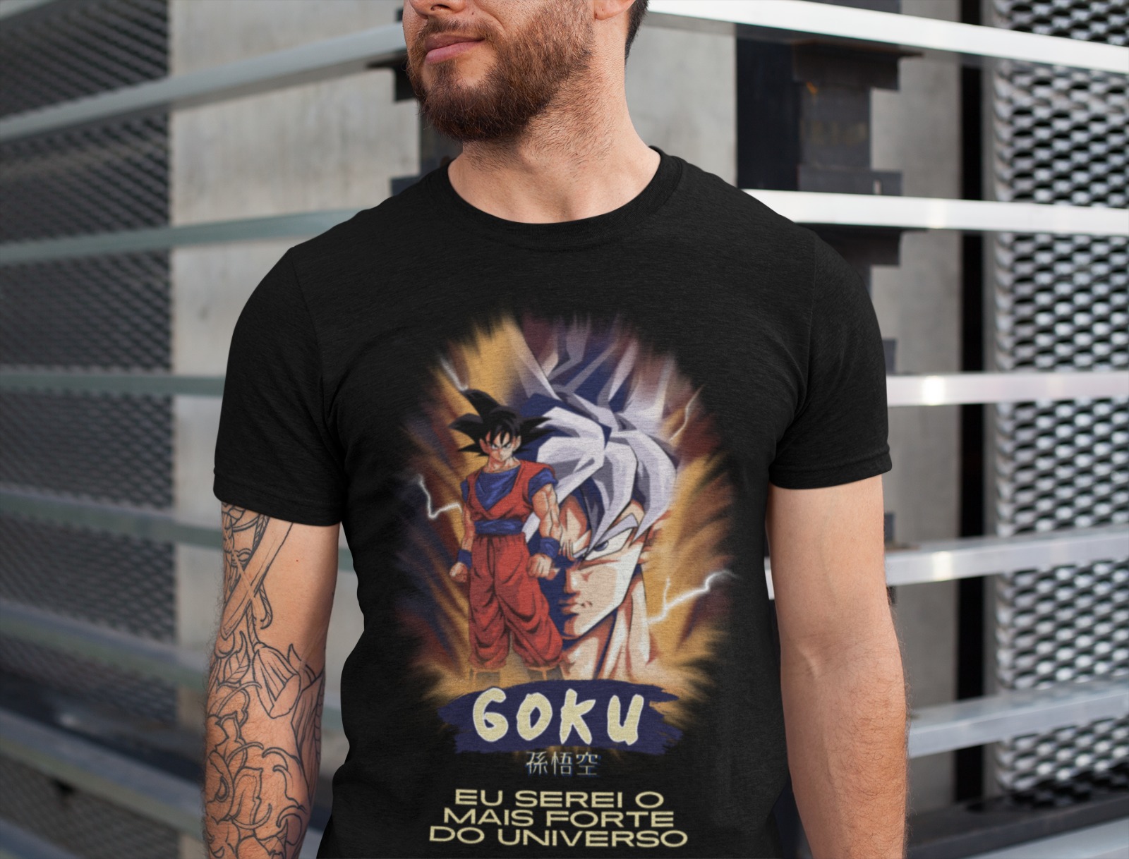 Camisa Goku - Linha Mirai - Tubies Camisas