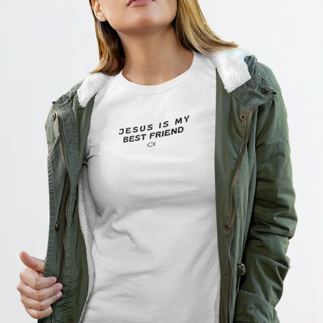 Camiseta Unissex - Jesus is my best friend