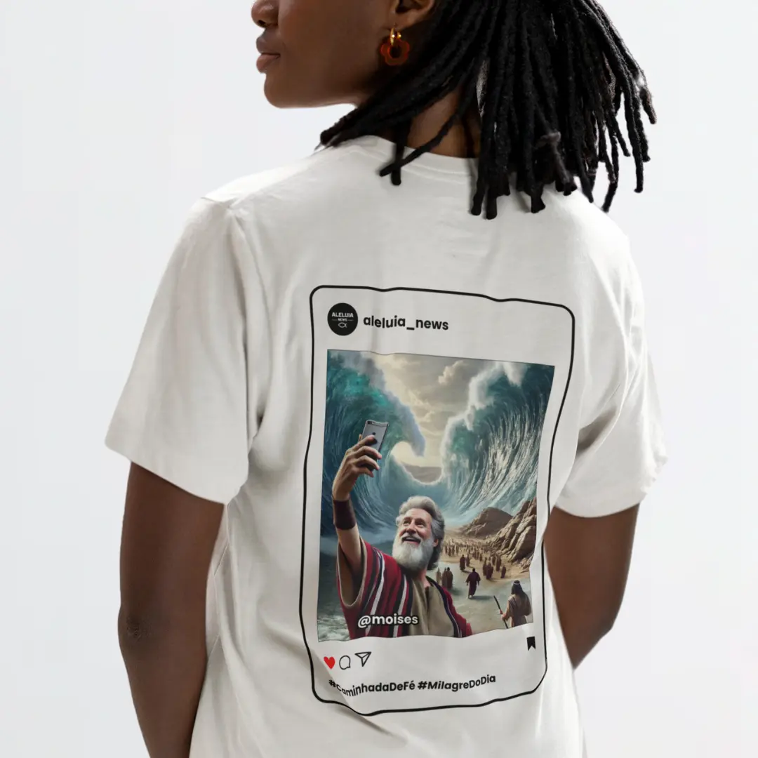 Camiseta Unissex - Selfie a travessia 