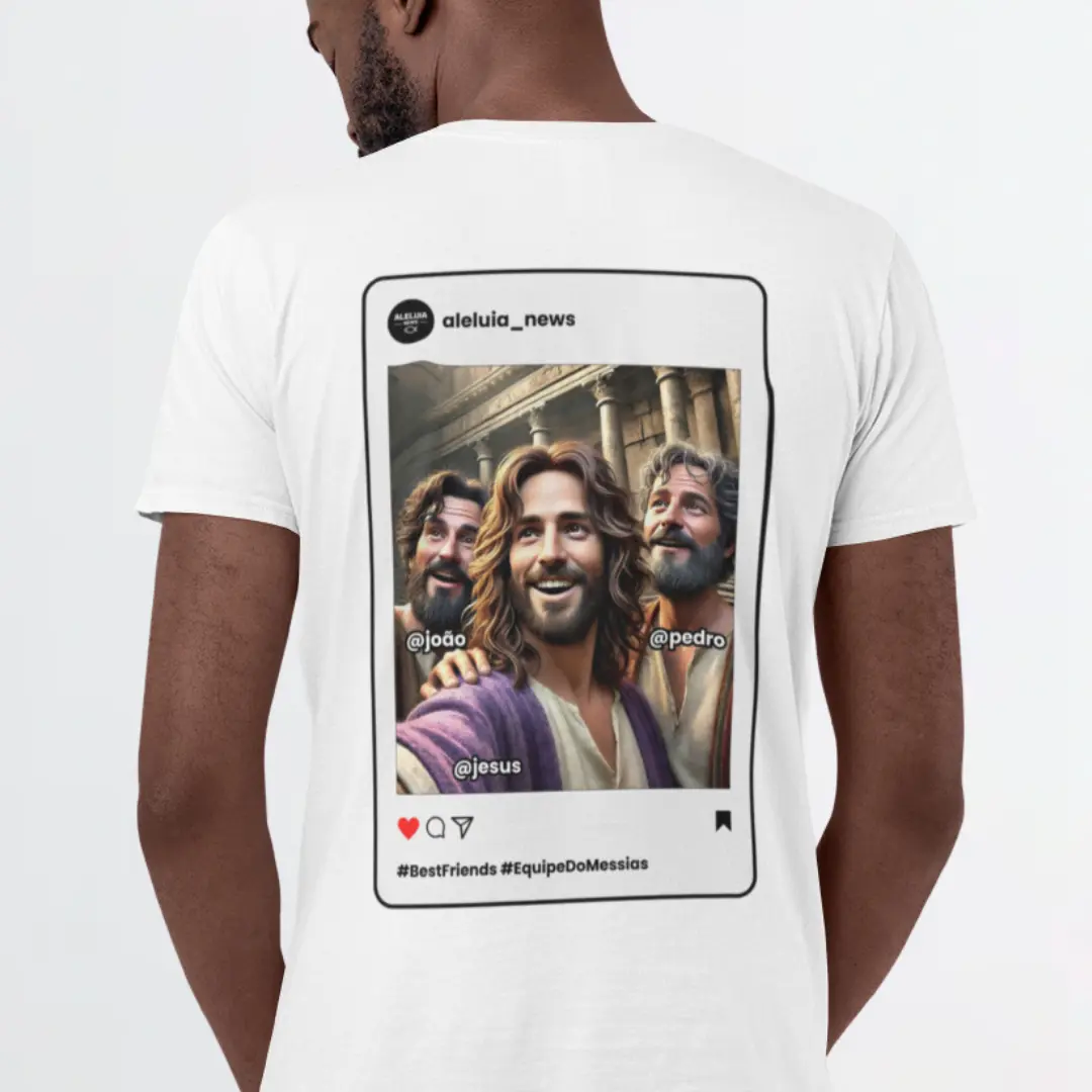 Camiseta Unissex - Selfie Best Friends