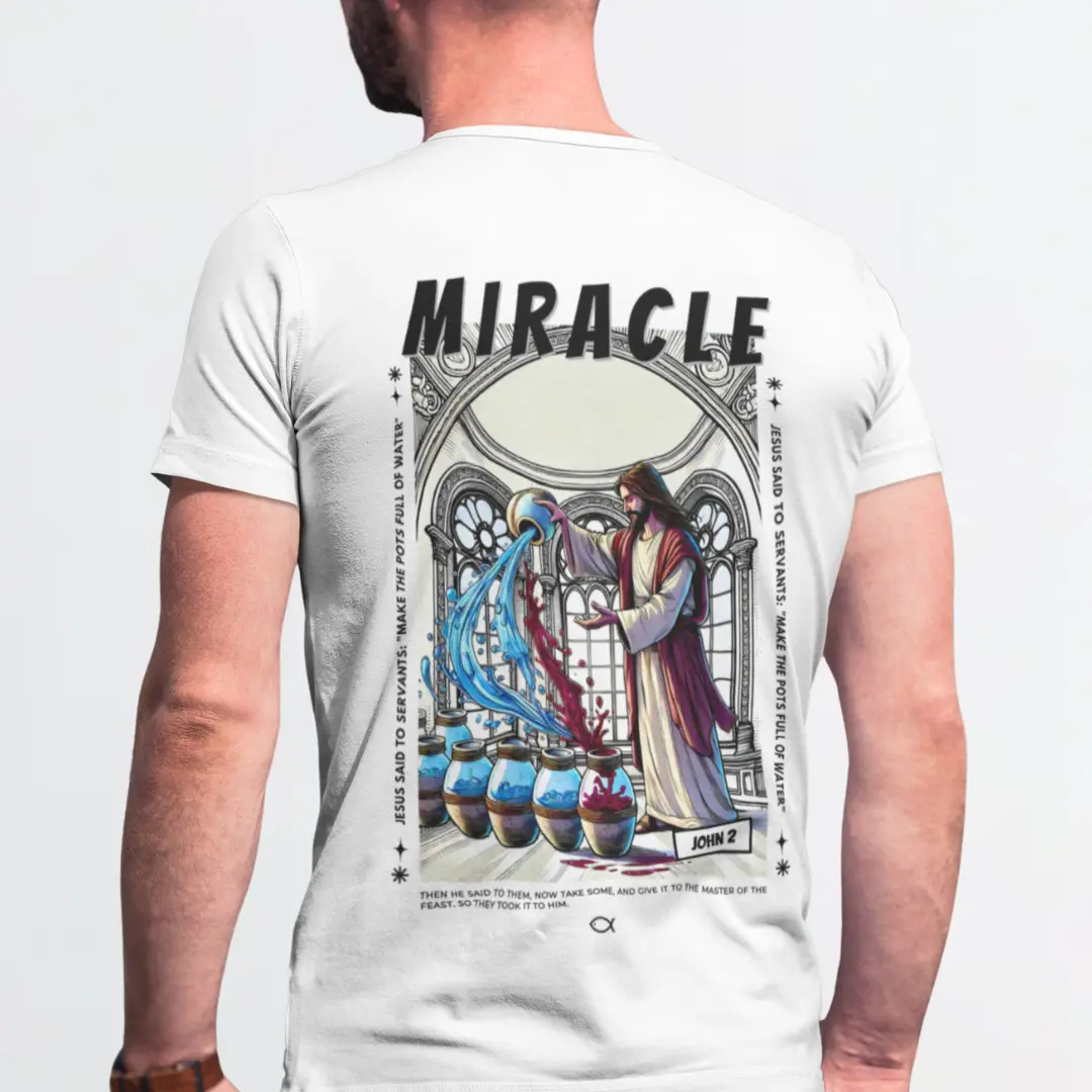Camiseta Unissex - O milagre da transformação