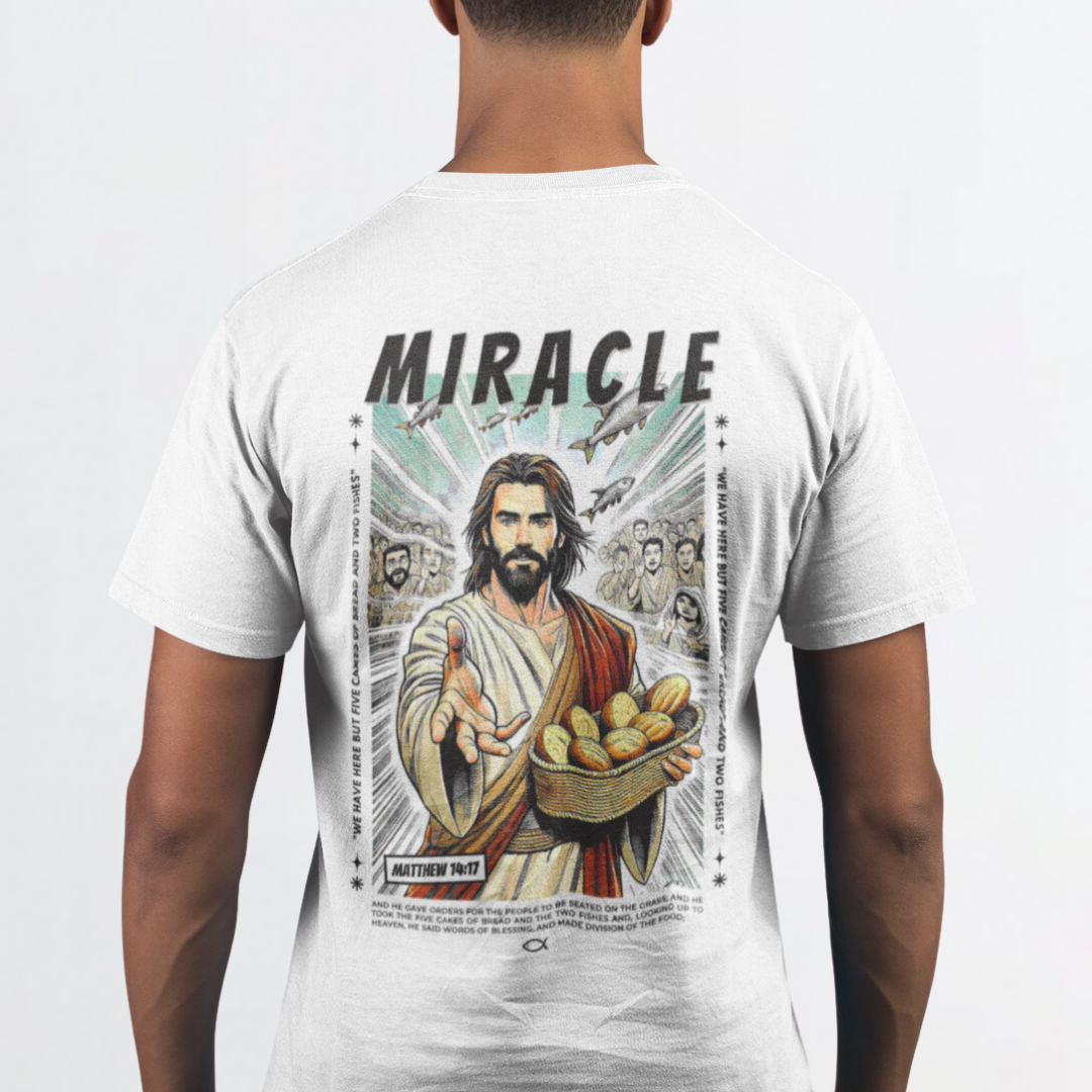 Camiseta Unissex - O milagre da multiplicação