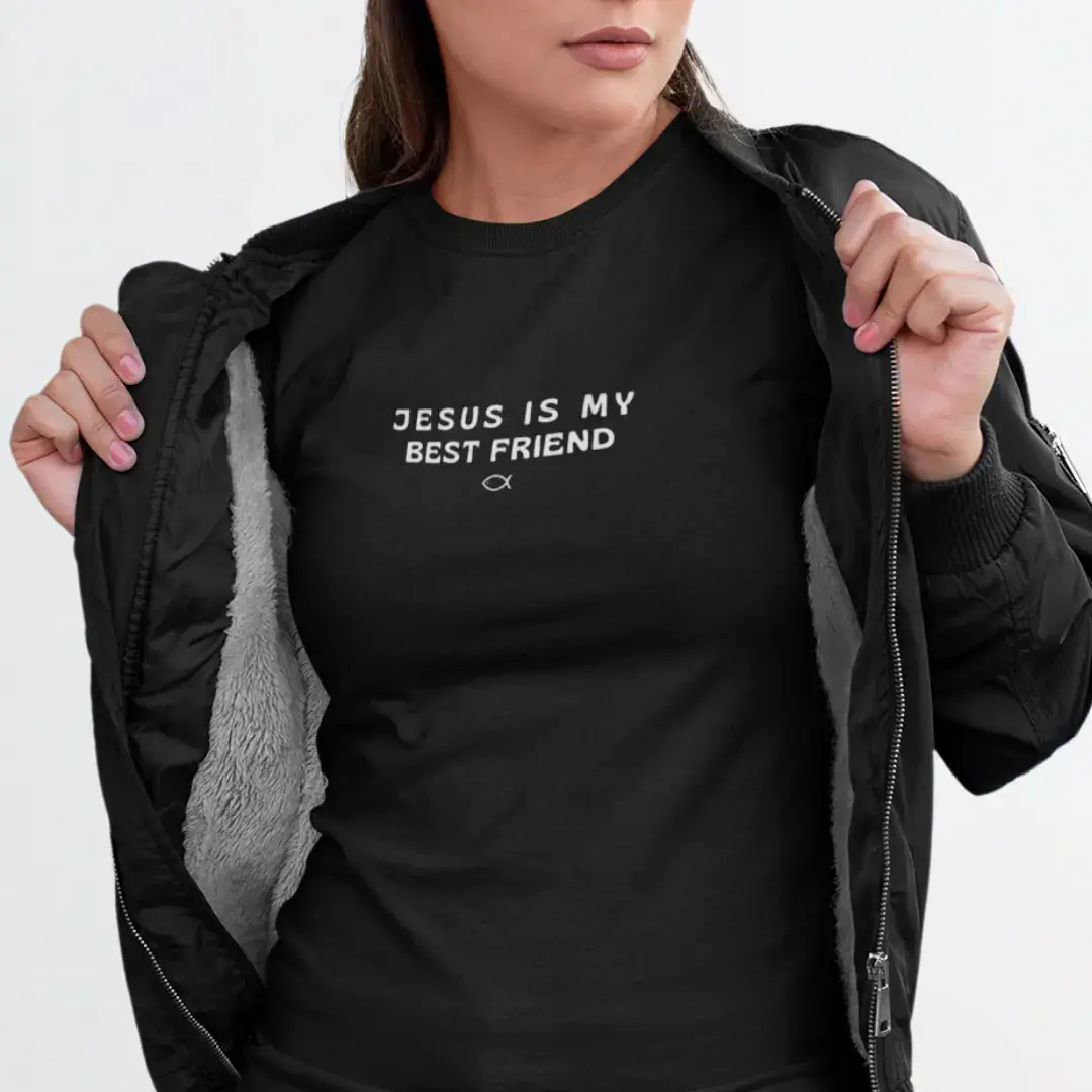 Camiseta Unissex - Jesus is my best friend