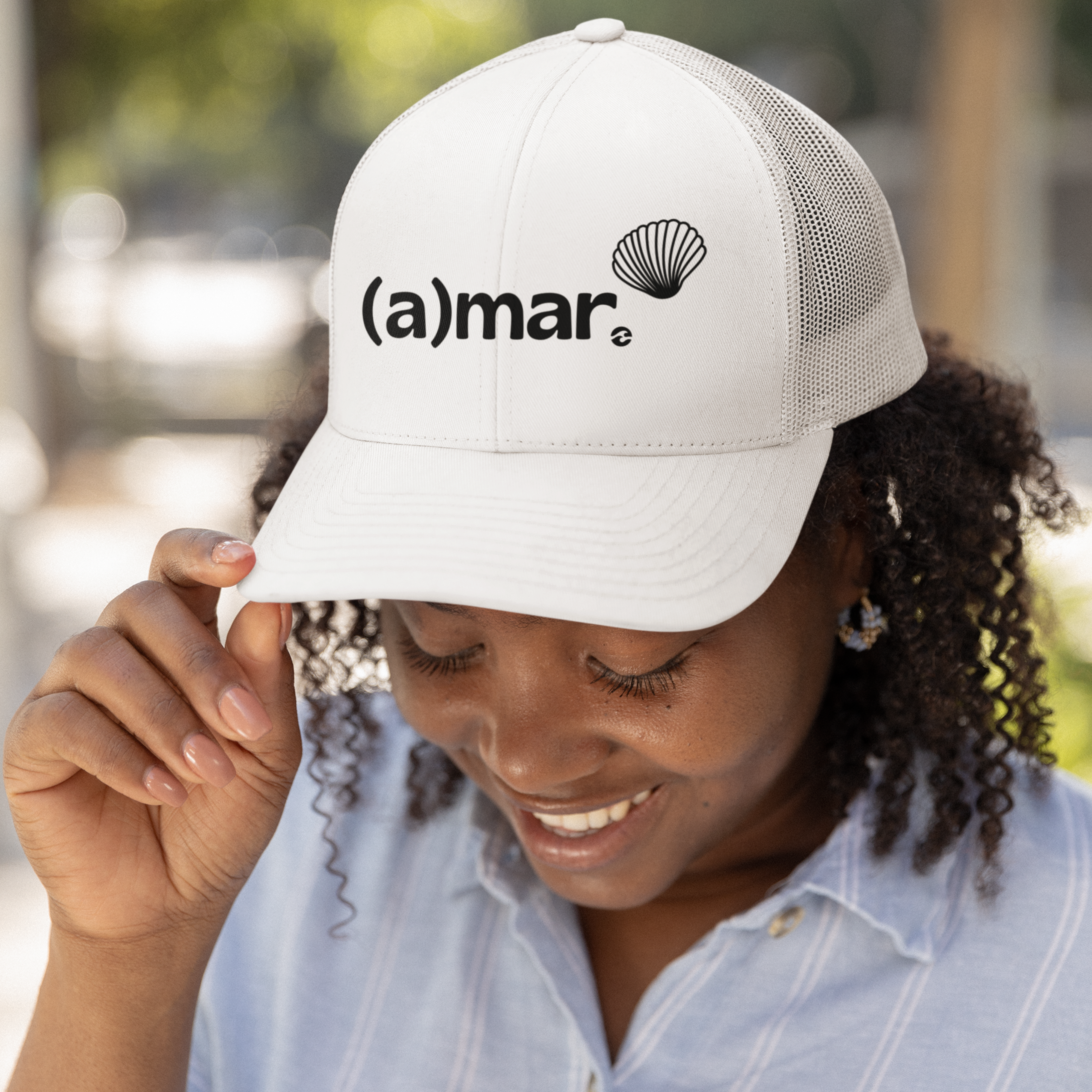 Nome do produto: Boné A(Mar) - Branco