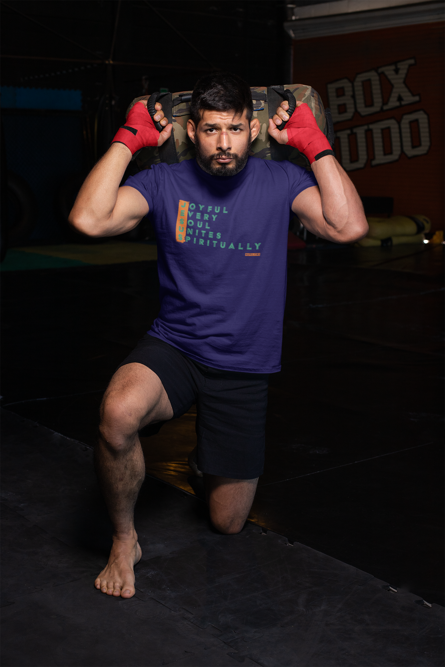 Camiseta Sport Dry Uv Humilitas Cloth: Jesus 