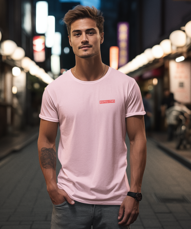 T-Shirt Pima Unissex: Coleção Humilitas Cloth Minimal (Modelo 2)