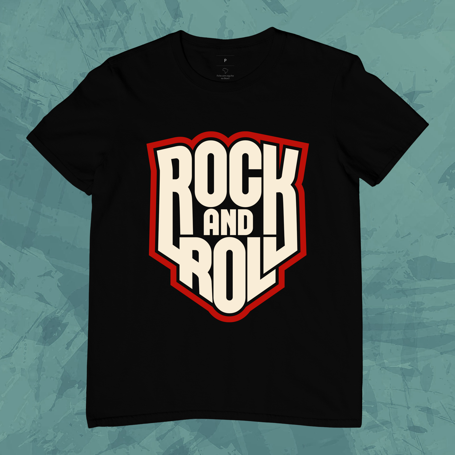 Camiseta Rock and Roll