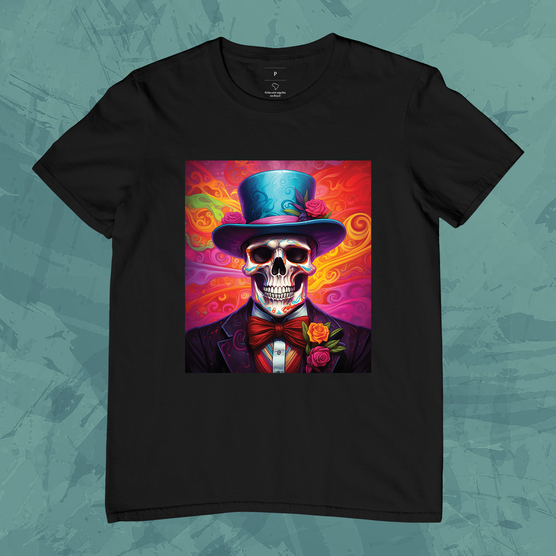 Camiseta Unissex - Elegância Macabra