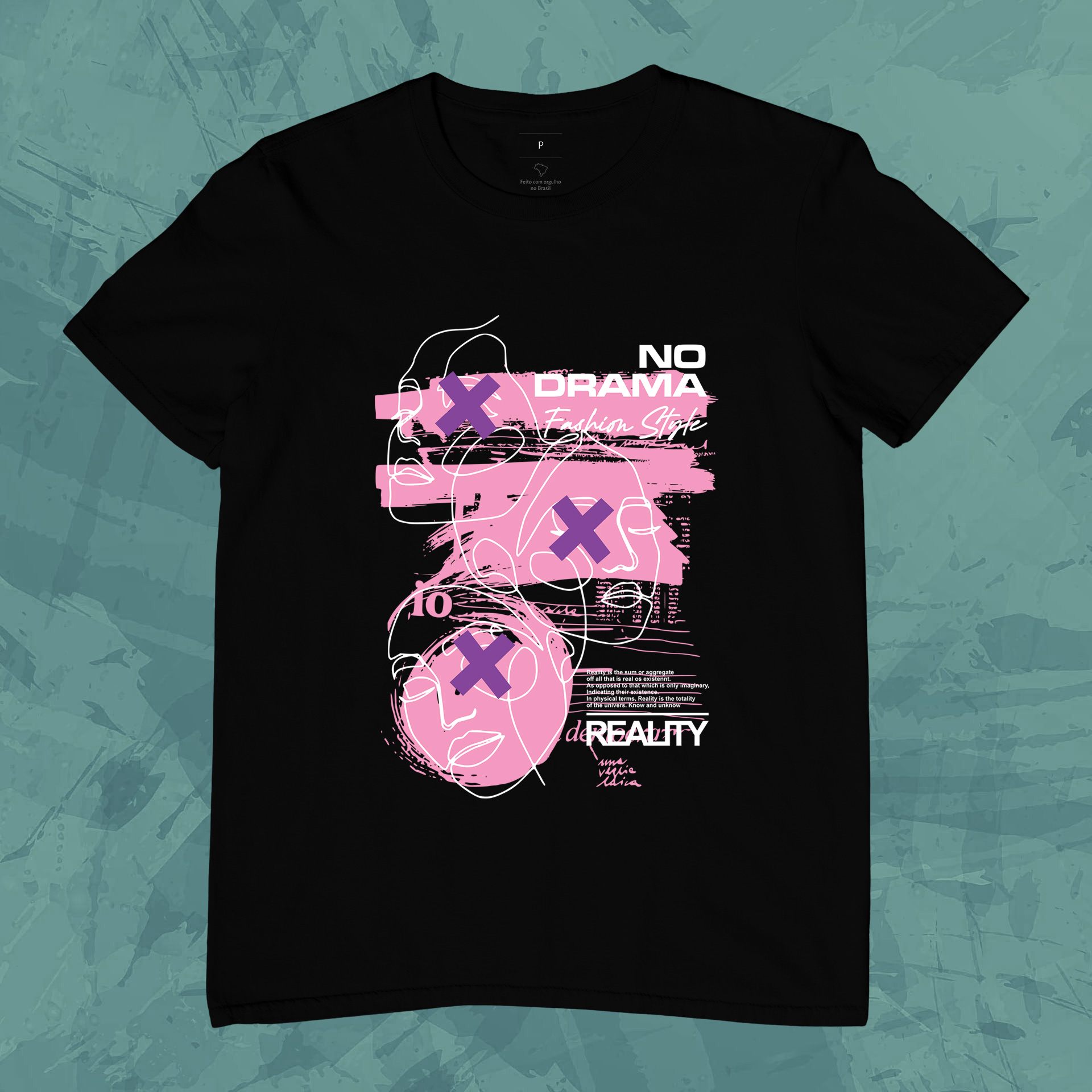 Camiseta Unissex - No Drama