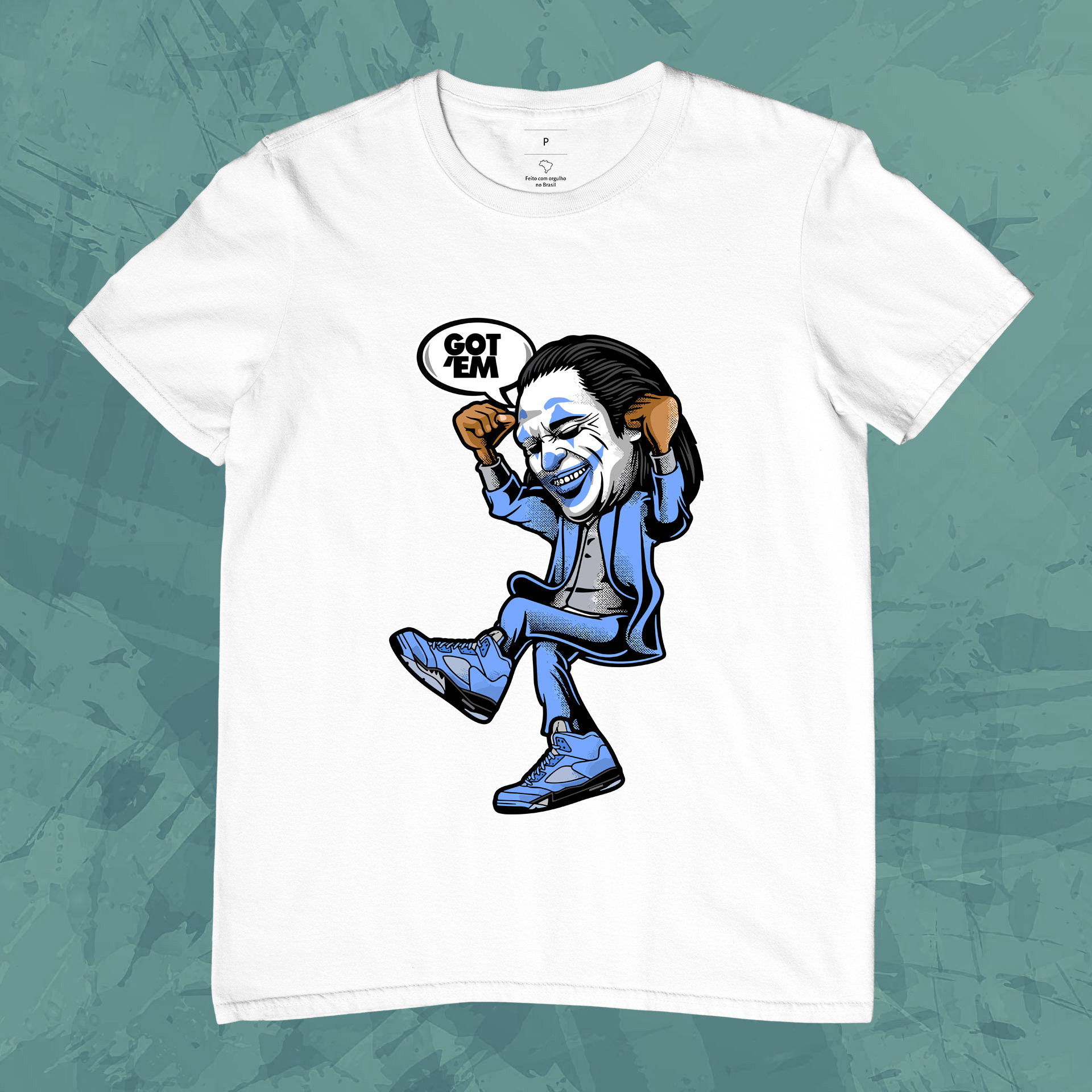 Camiseta Unissex - Peguei Eles