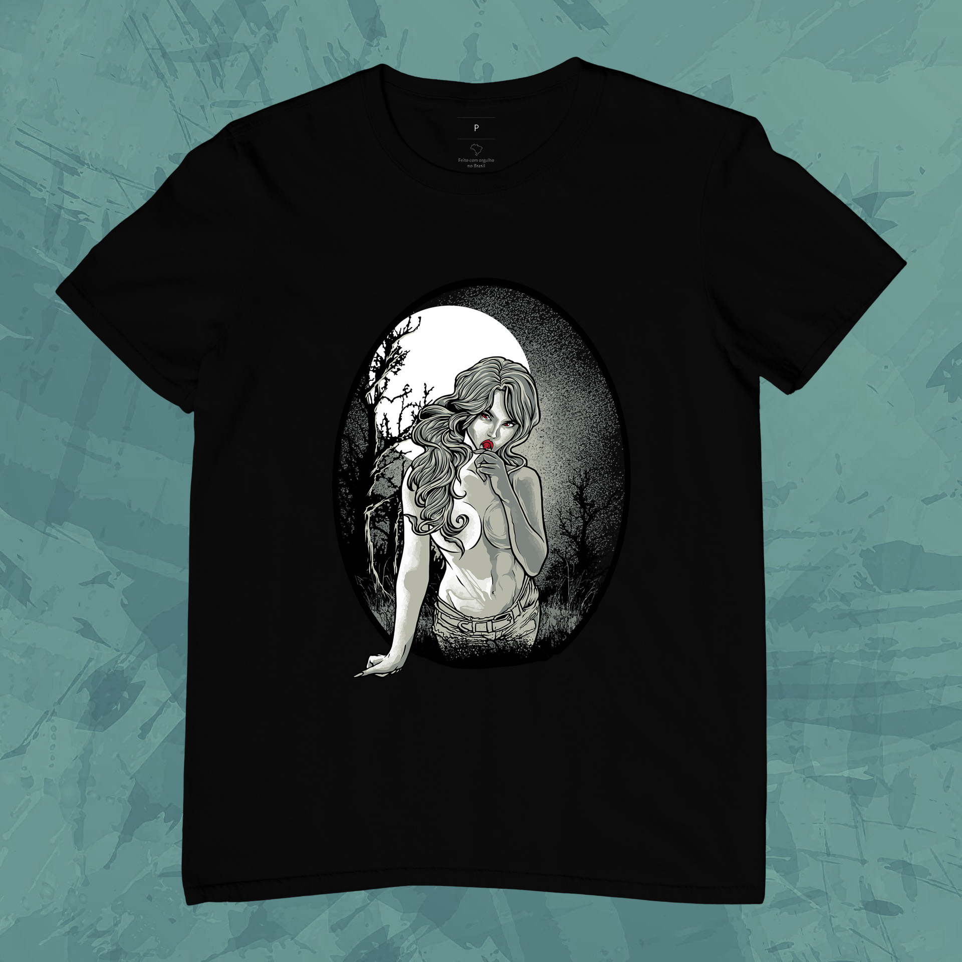 Camiseta Unissex - Mulher Misteriosa