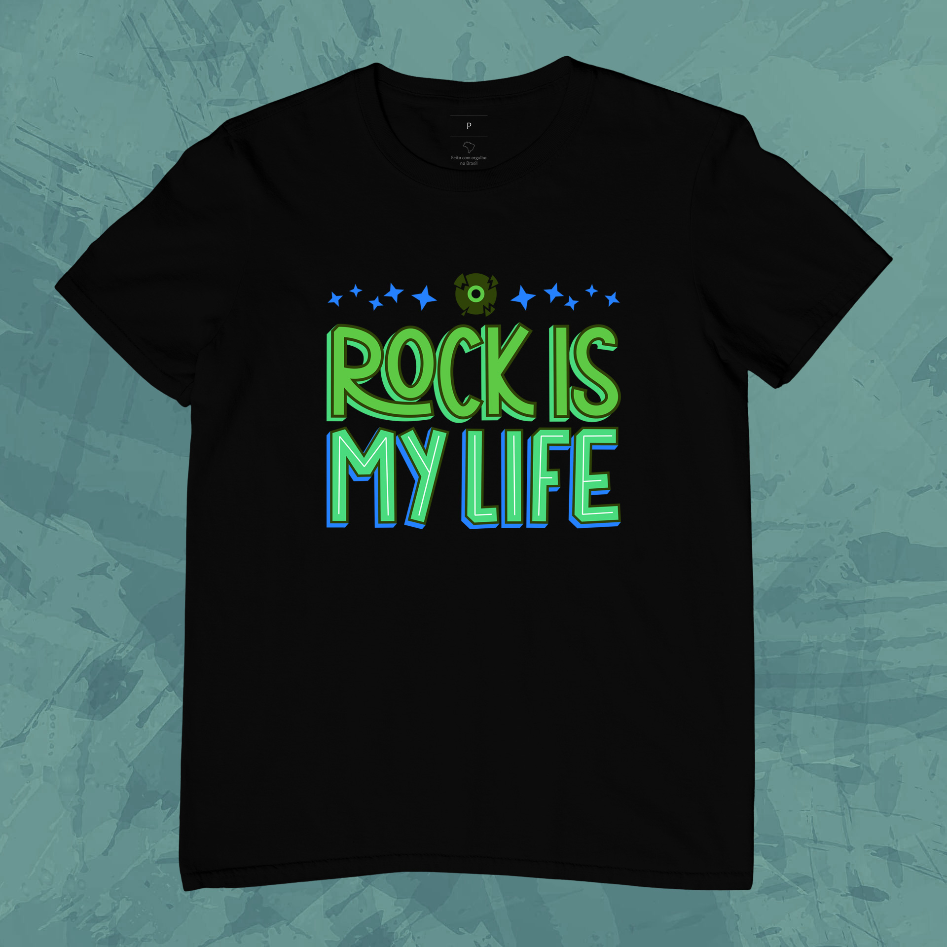 Camiseta Rock Is My Life
