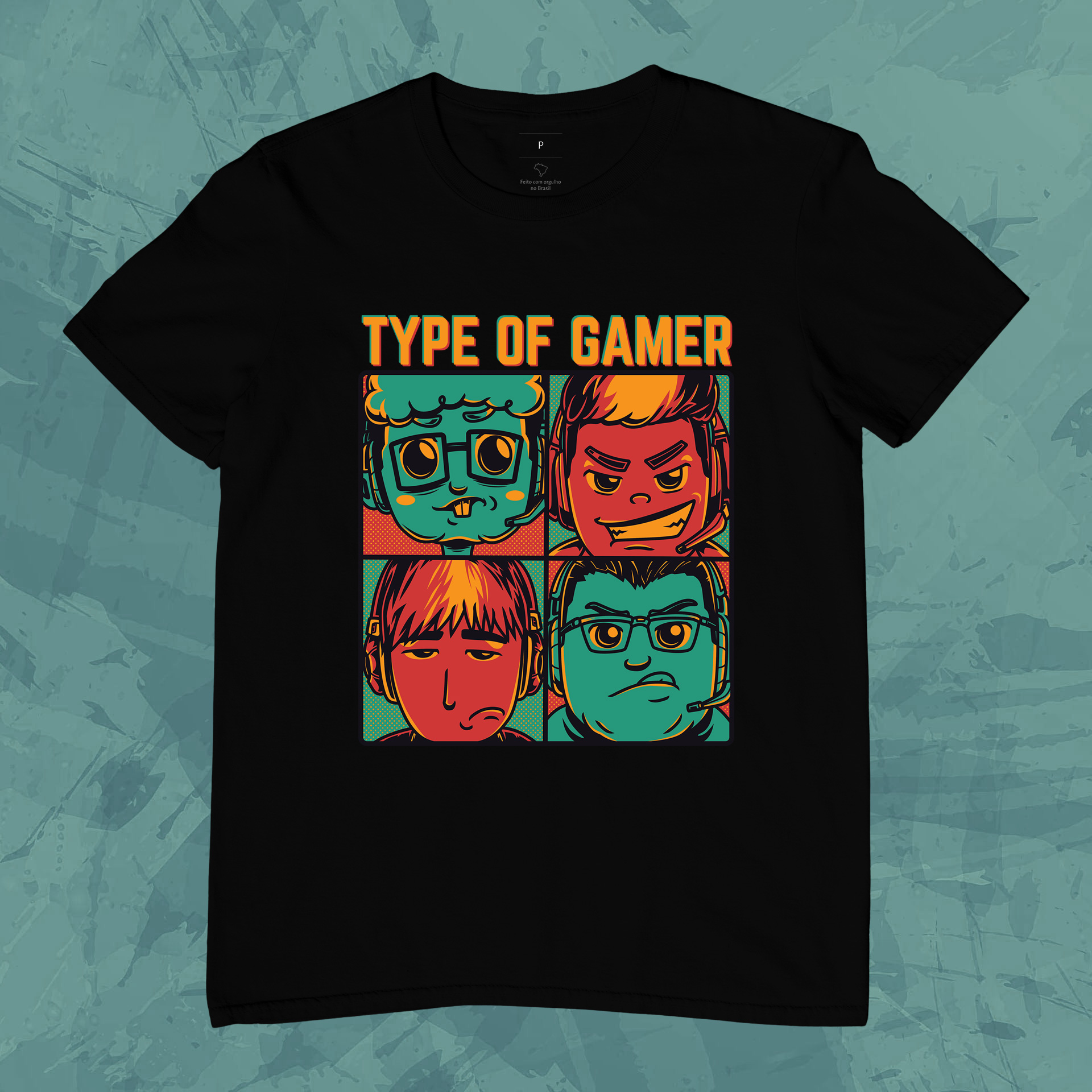 Camiseta Unissex - Gamers