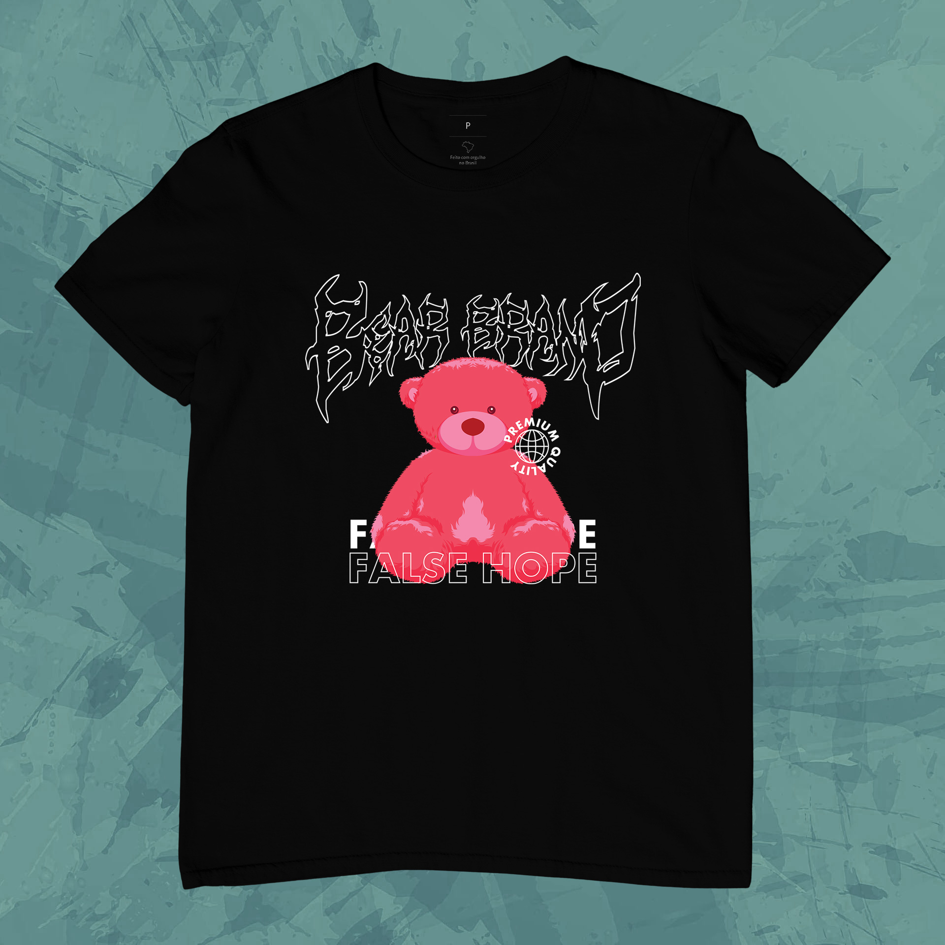 Camiseta Unissex - Pink Bear