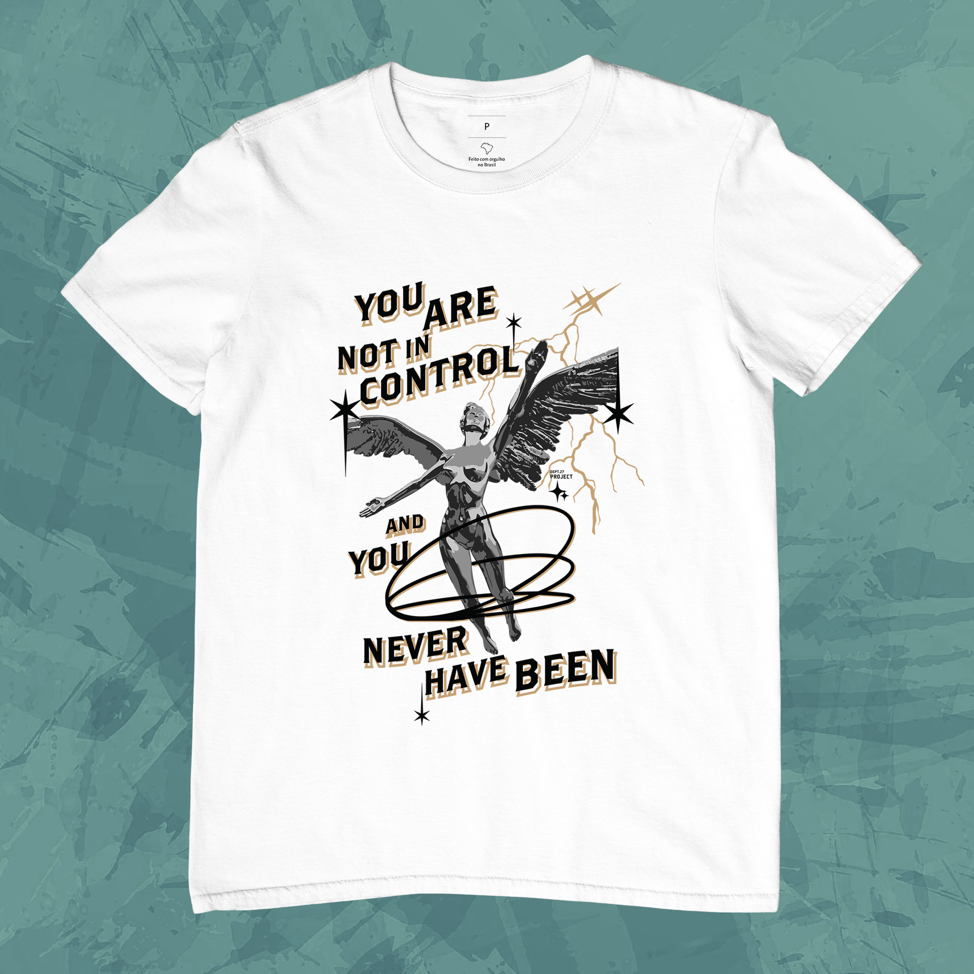 Camiseta Unissex - Você não está no controle