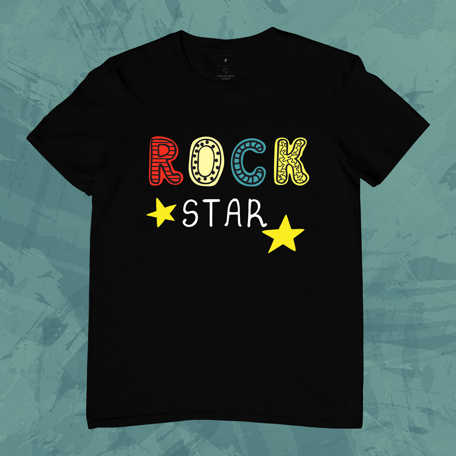 Camiseta Rock Star