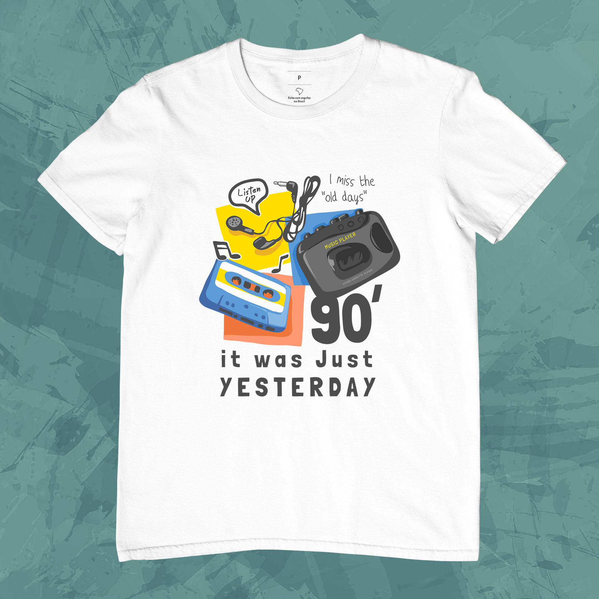 Camiseta Unissex - Vintage 90