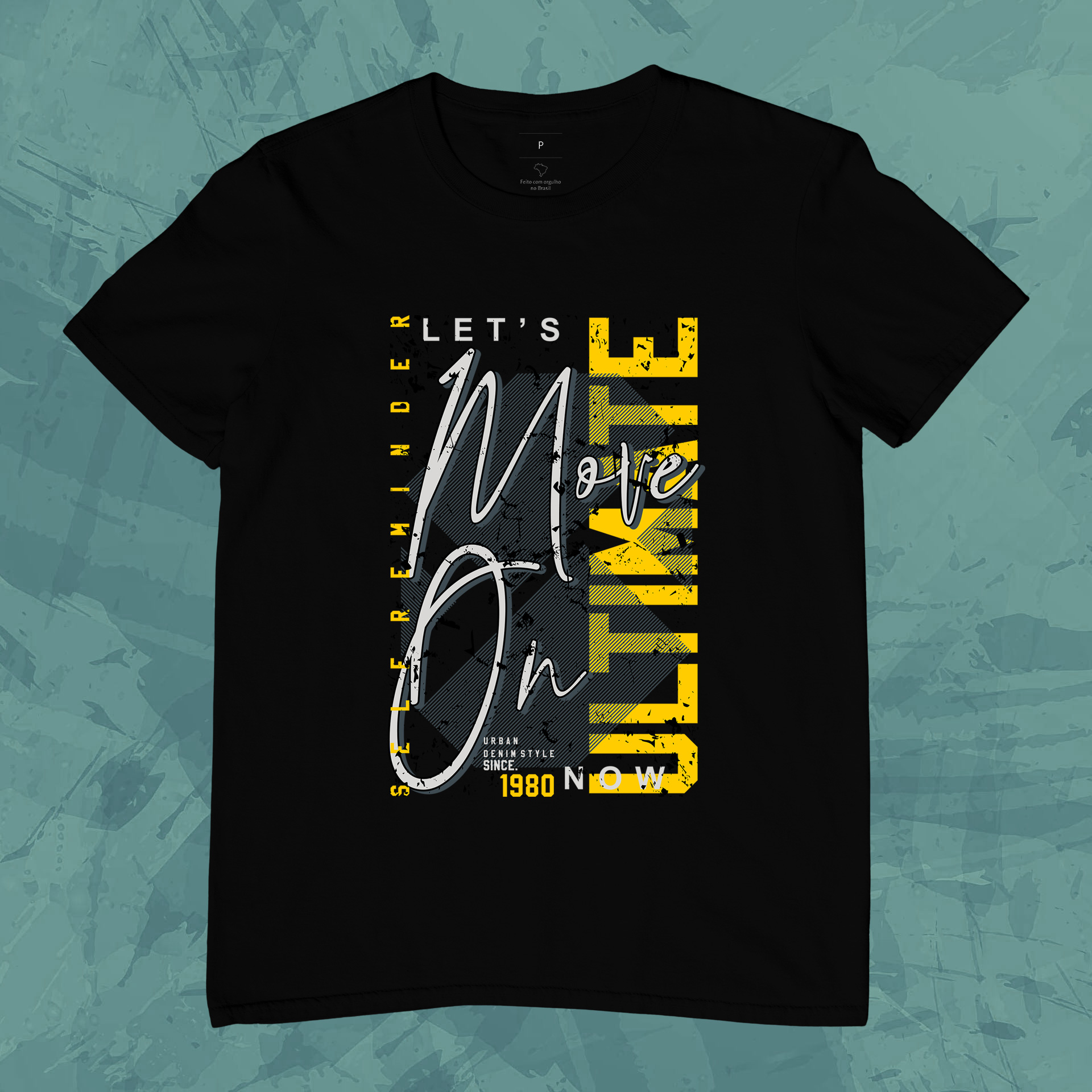 Camiseta Unissex - Lets Move On