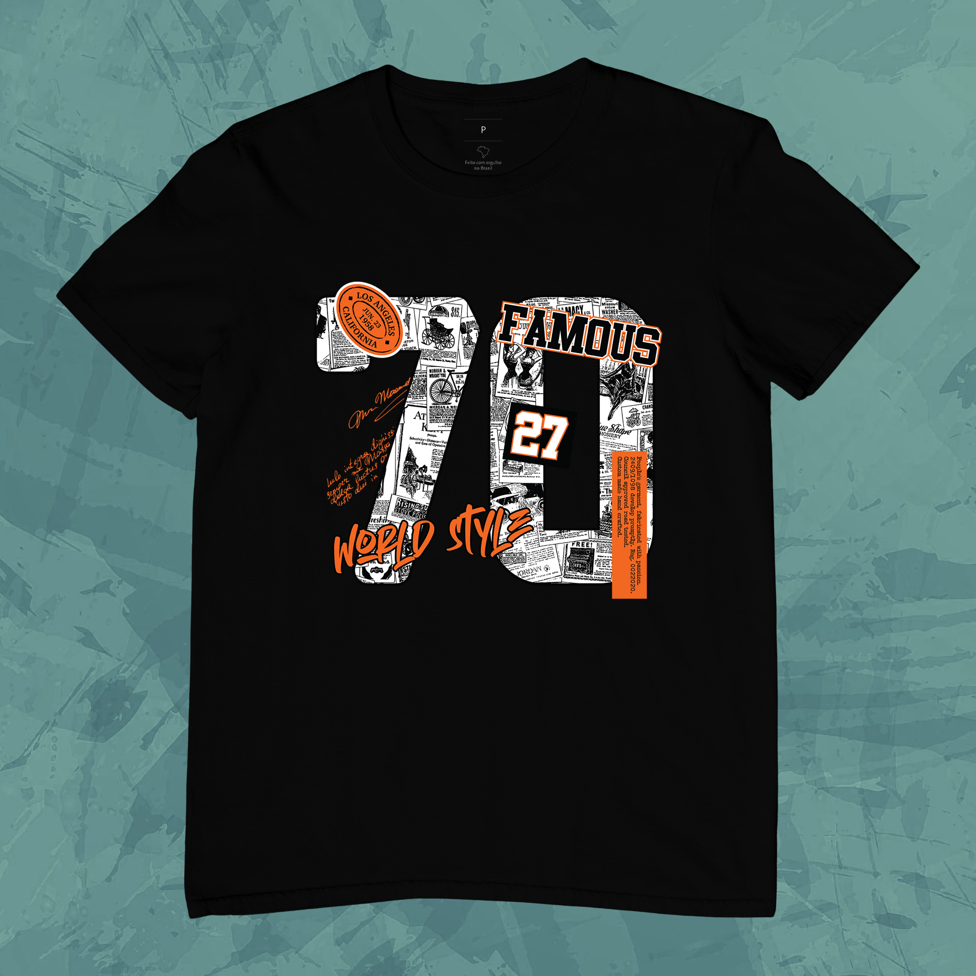 Camiseta Unissex - Estilo 70