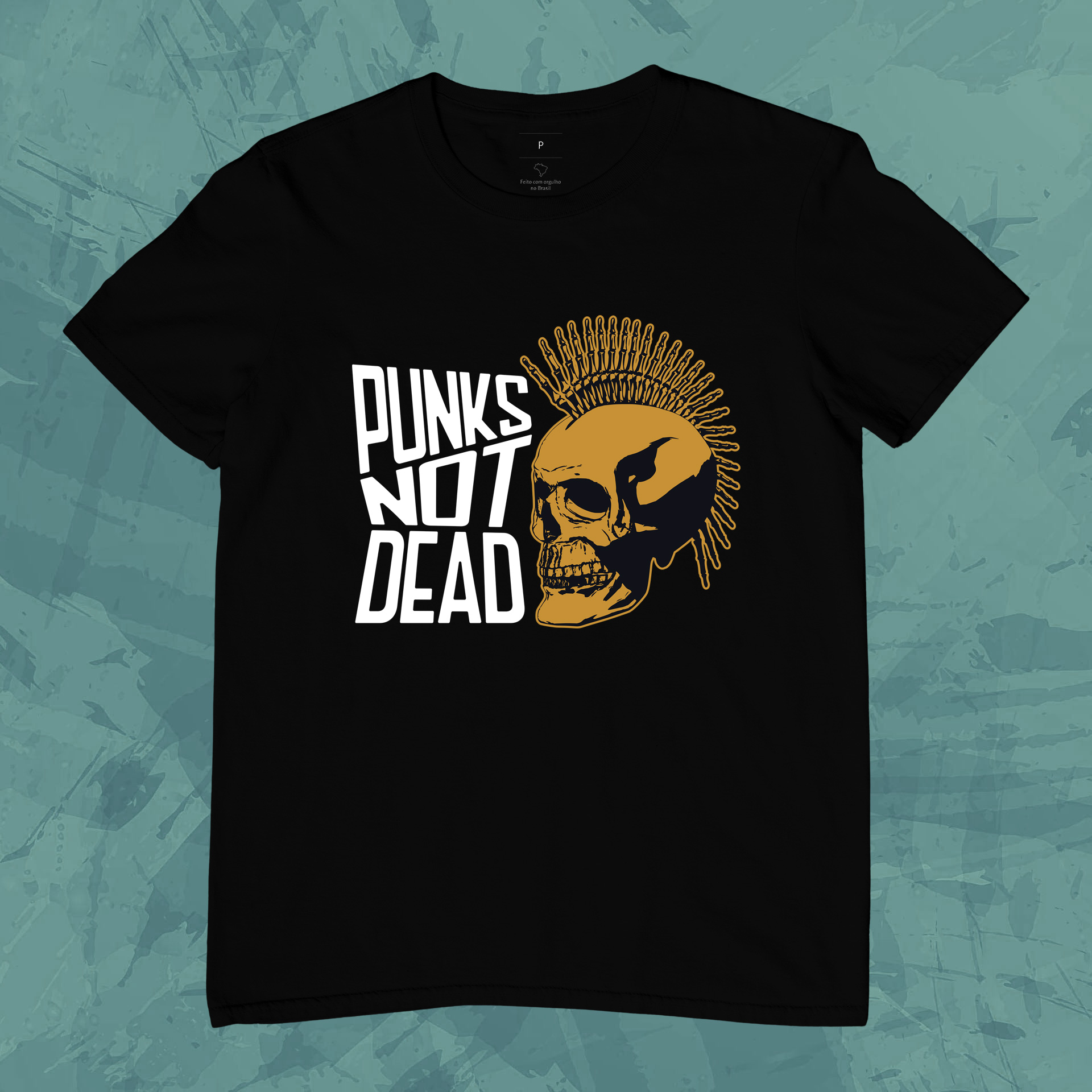 Camiseta Punks Not Dead