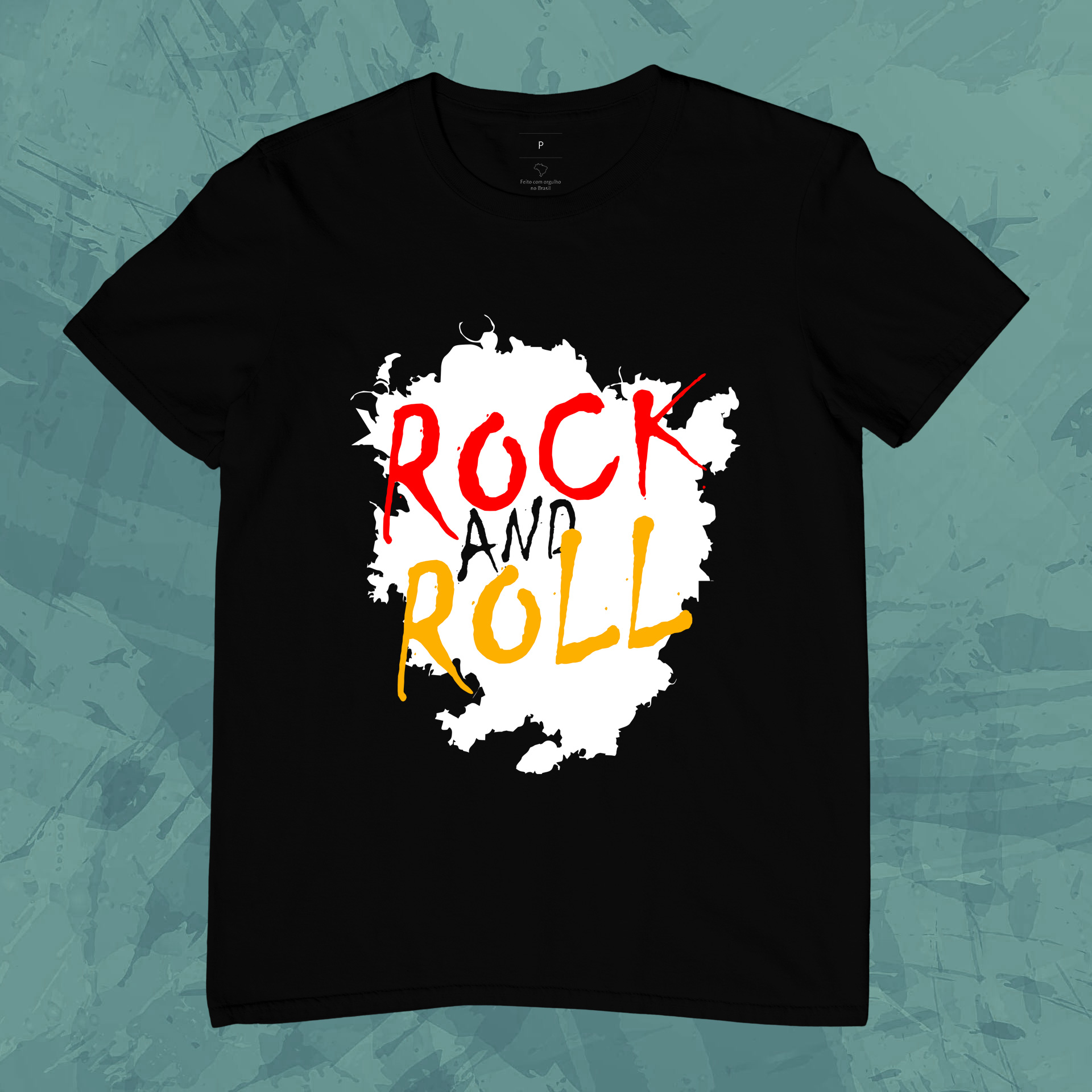 Camiseta Rock and Roll
