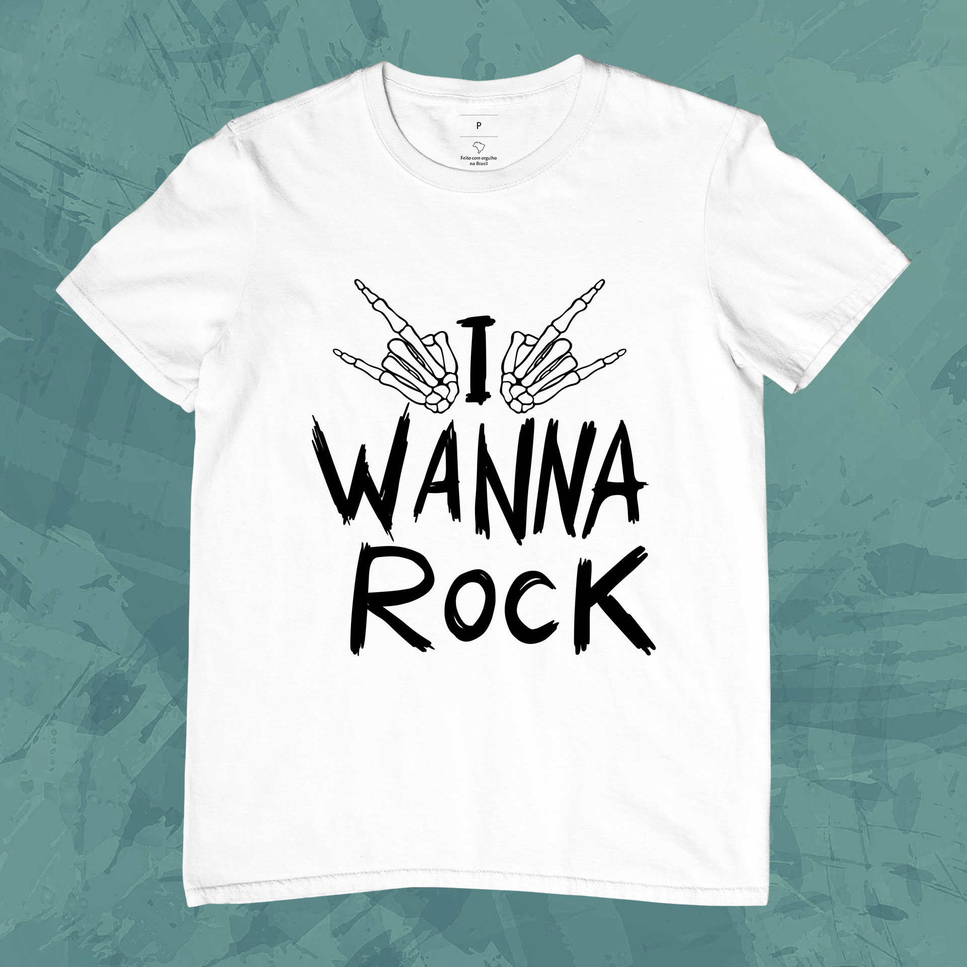 Camiseta I Wanna Rock