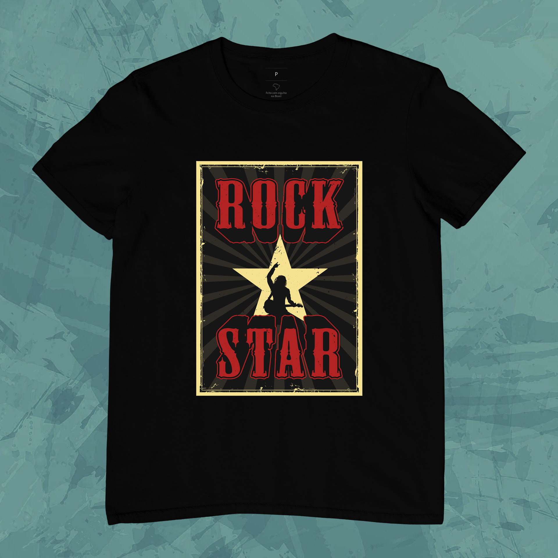 Camiseta Rock Star