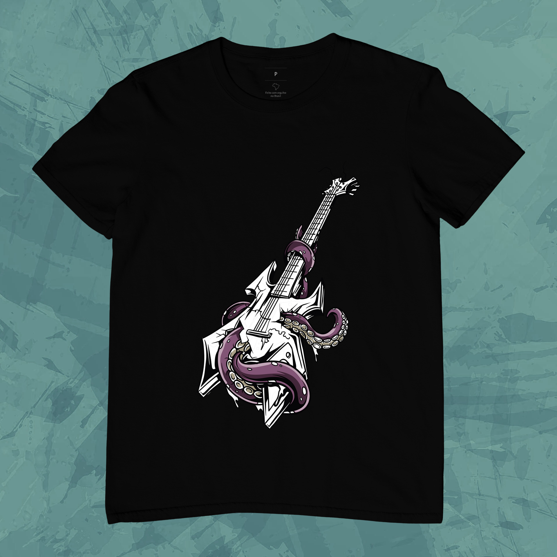 Guitarra com tentáculos