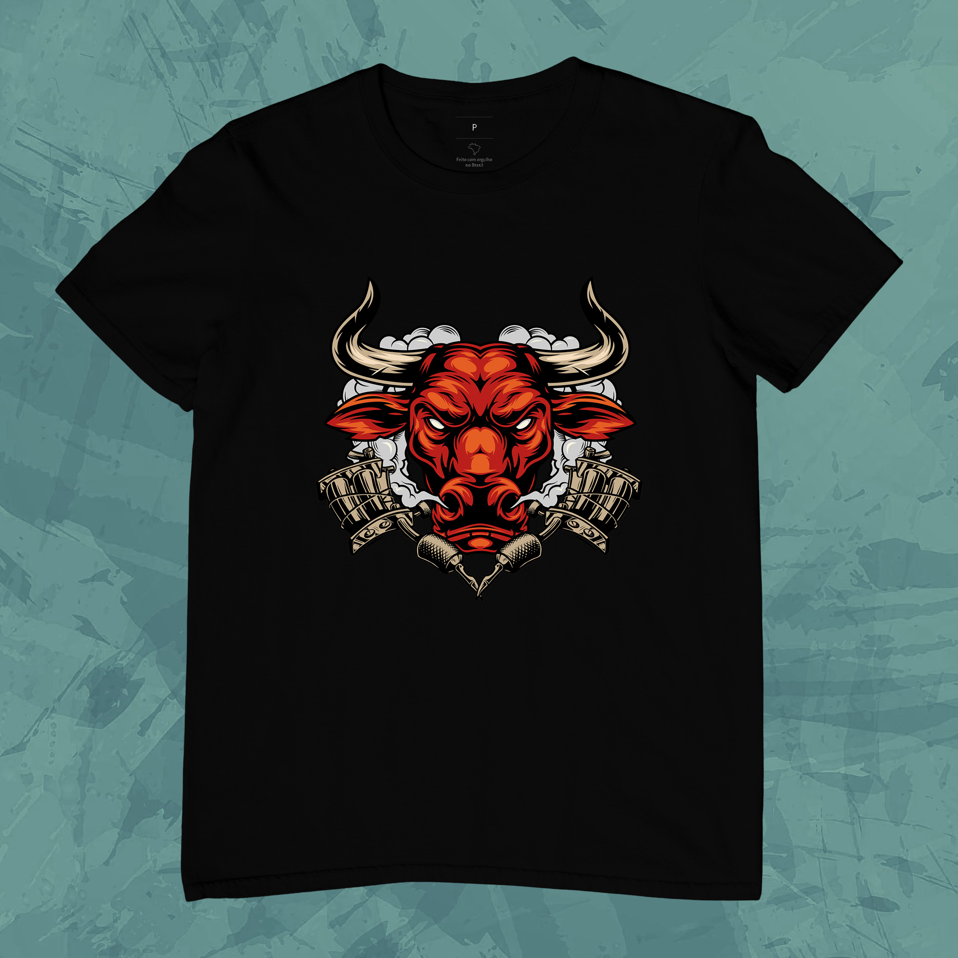 Camiseta Unissex - Angry Bull
