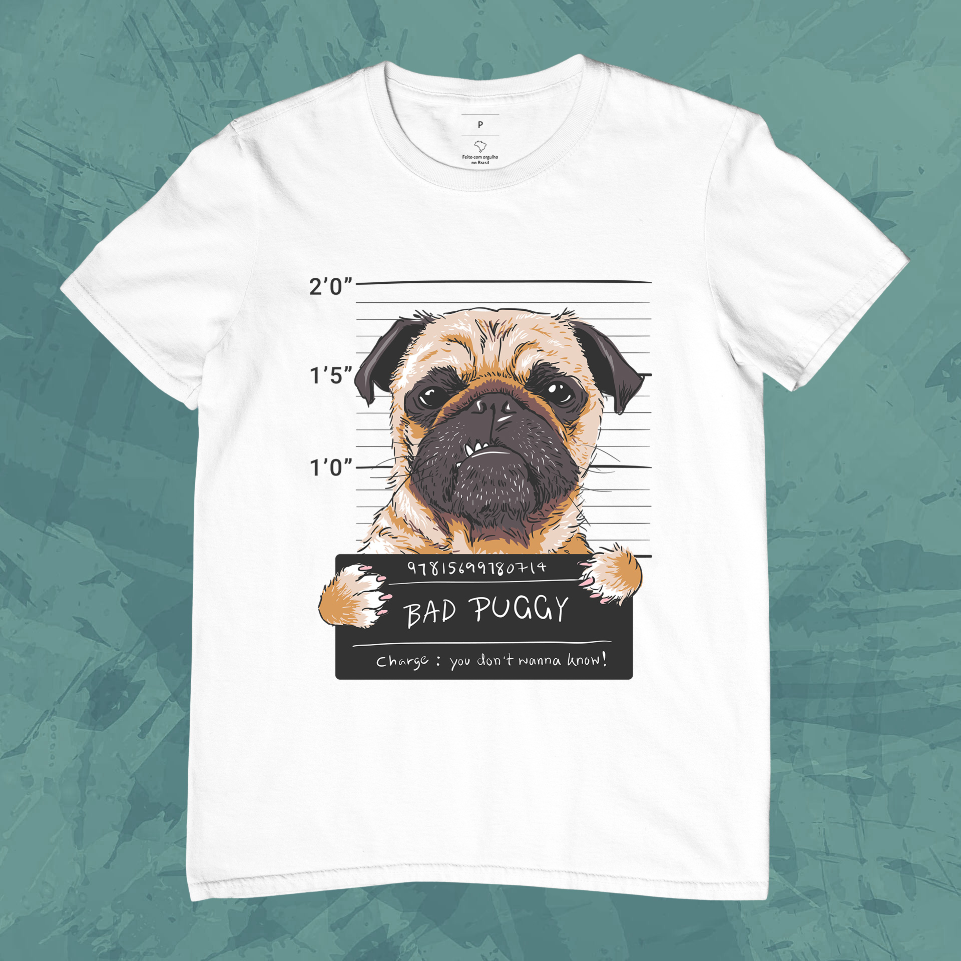 Camiseta Unissex - Bad Puggy