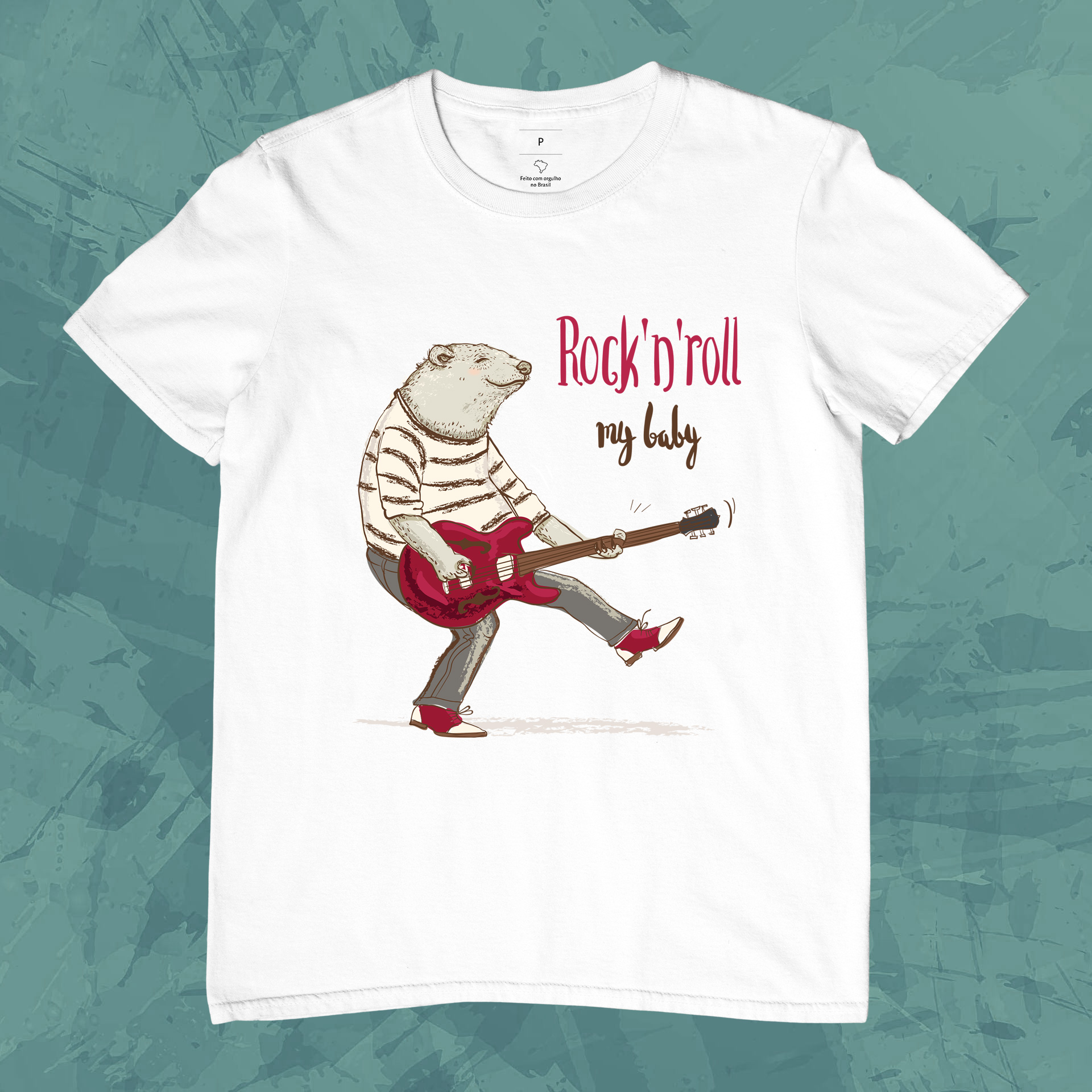 Camisa Rock N Roll My Baby