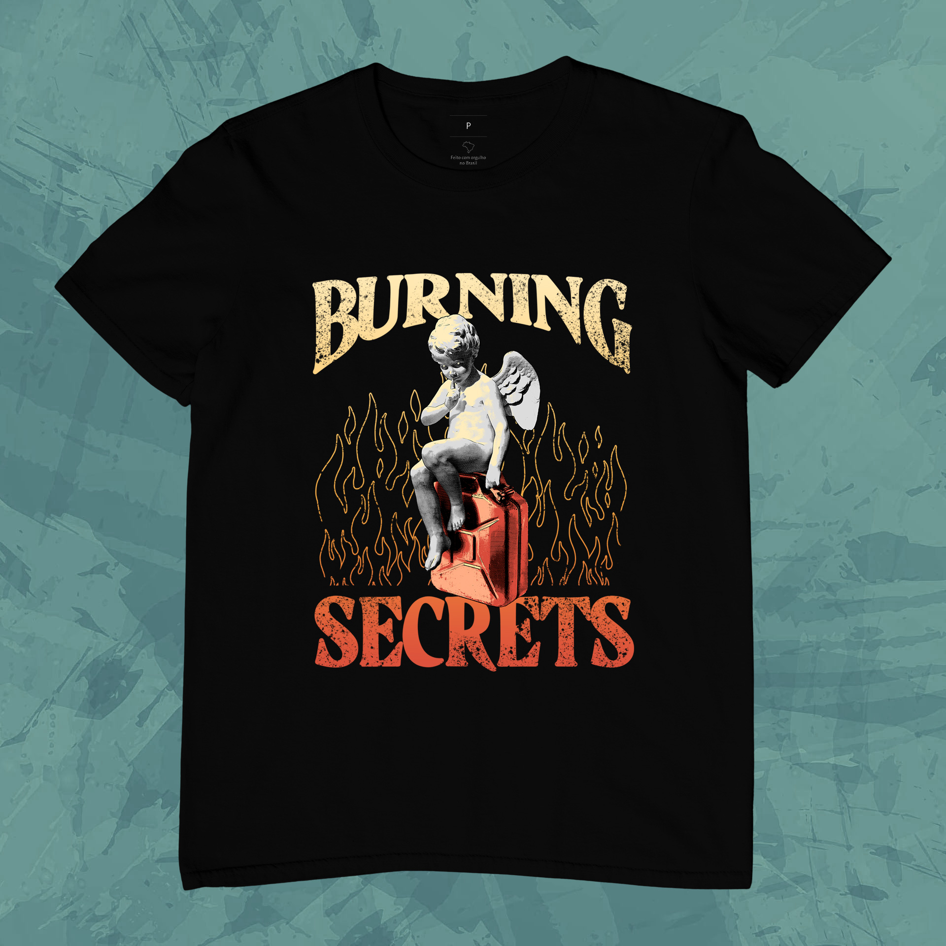 Nome do produto: Camiseta Unissex - Segredos