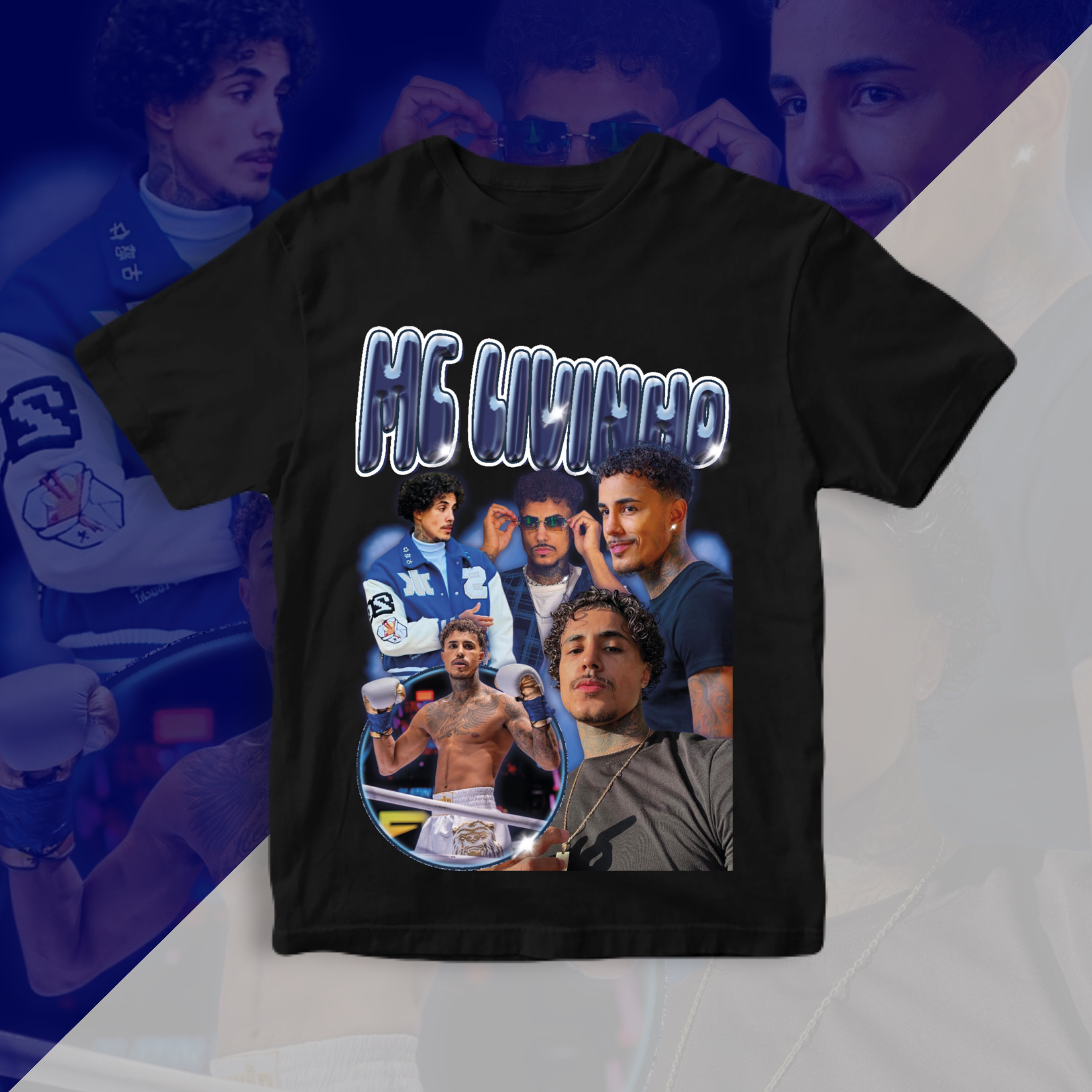 Nome do produto: Camiseta Mc Livinho