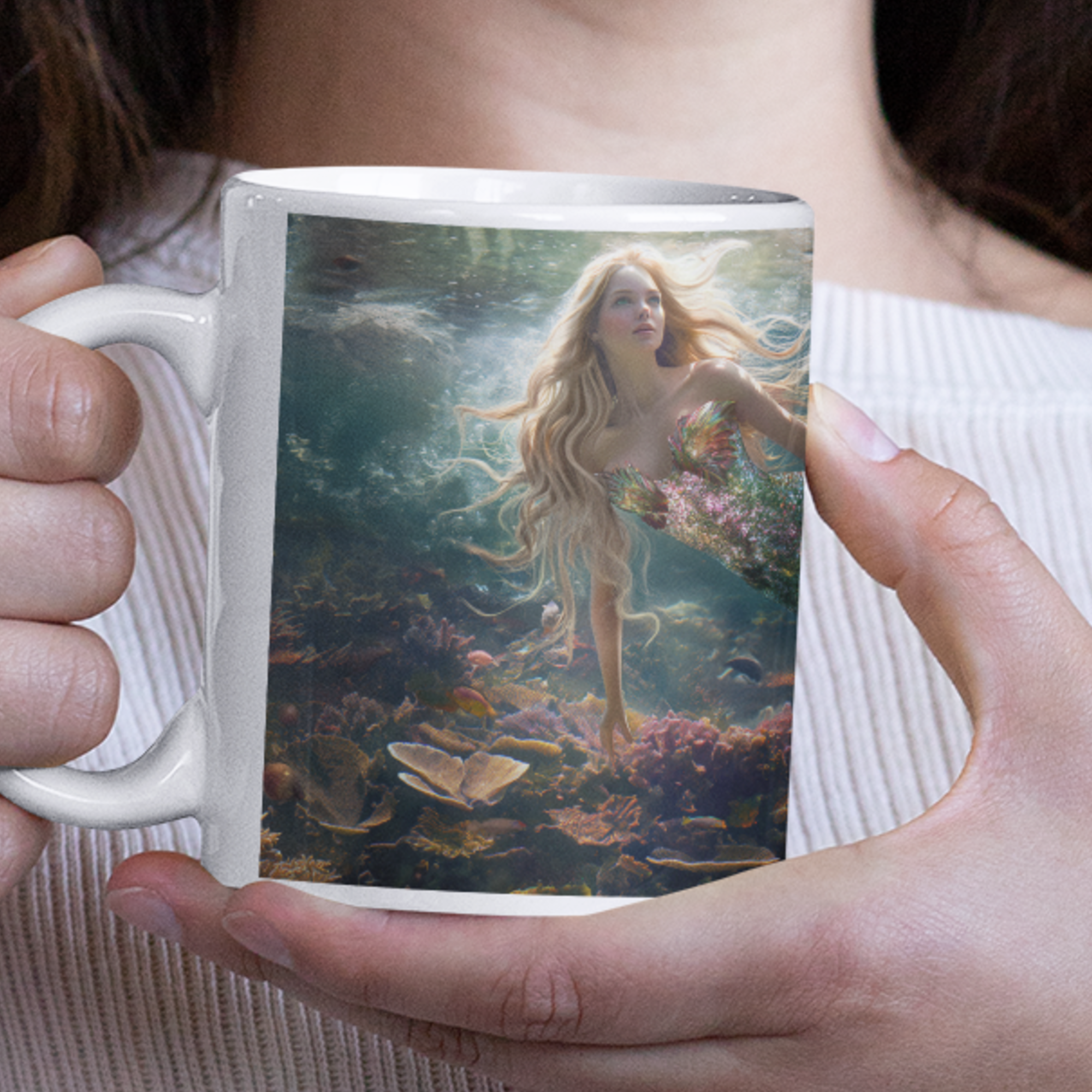 Nome do produto: Caneca Sereia