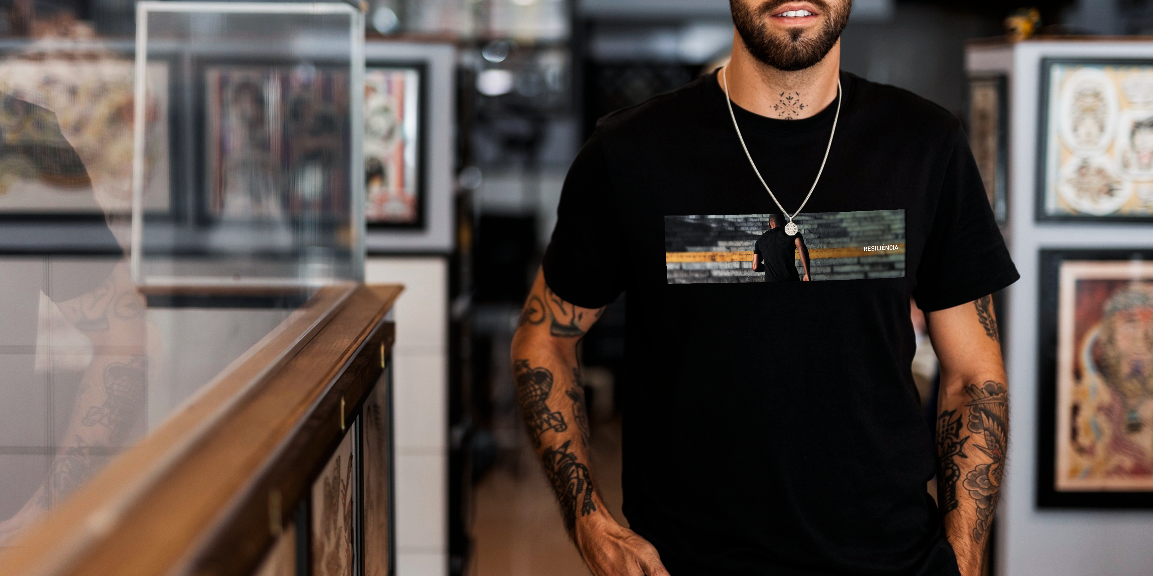 T-shirt classic Resiliência 