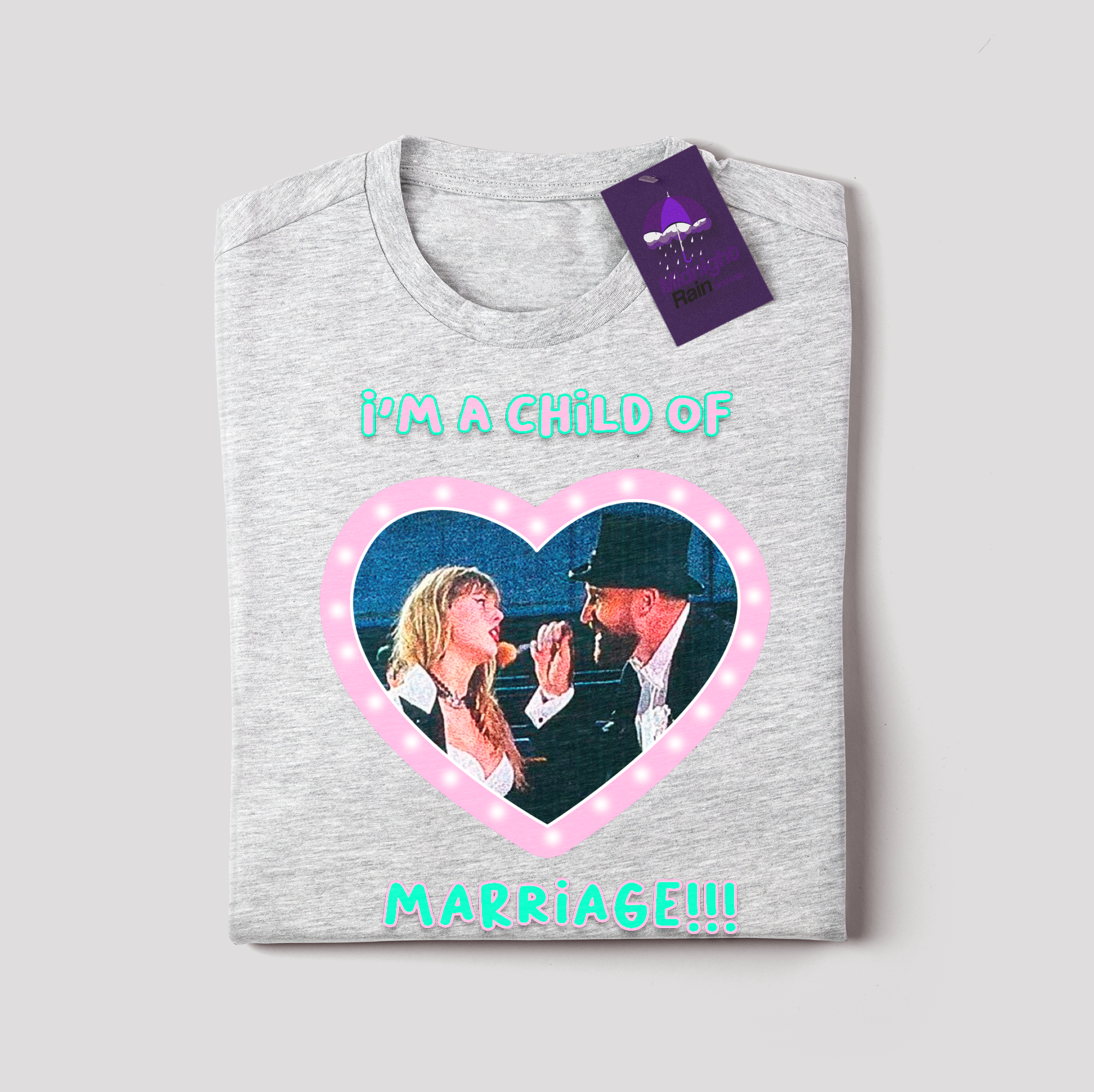 Camiseta -  I'm a Child of Marriage!!! Taylor Swift & Travis Kelce