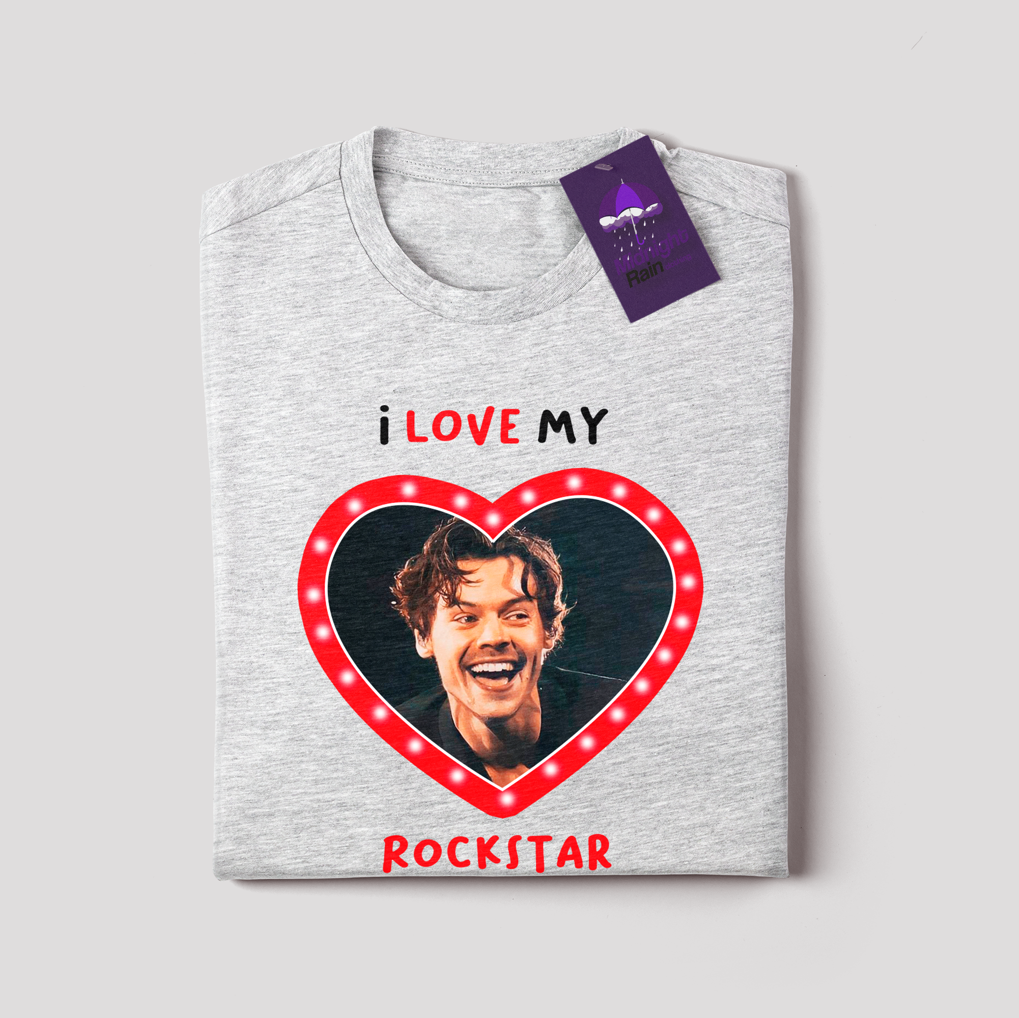 Camiseta - I Love My Rockstar Boyfriend Harry Styles