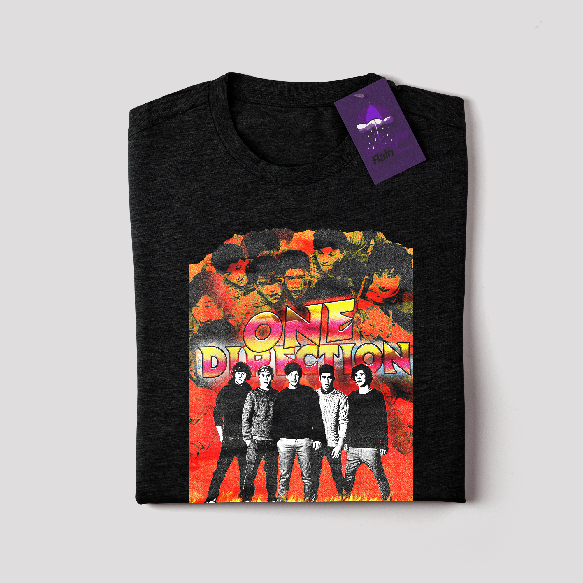 Camiseta - One Direction Metal