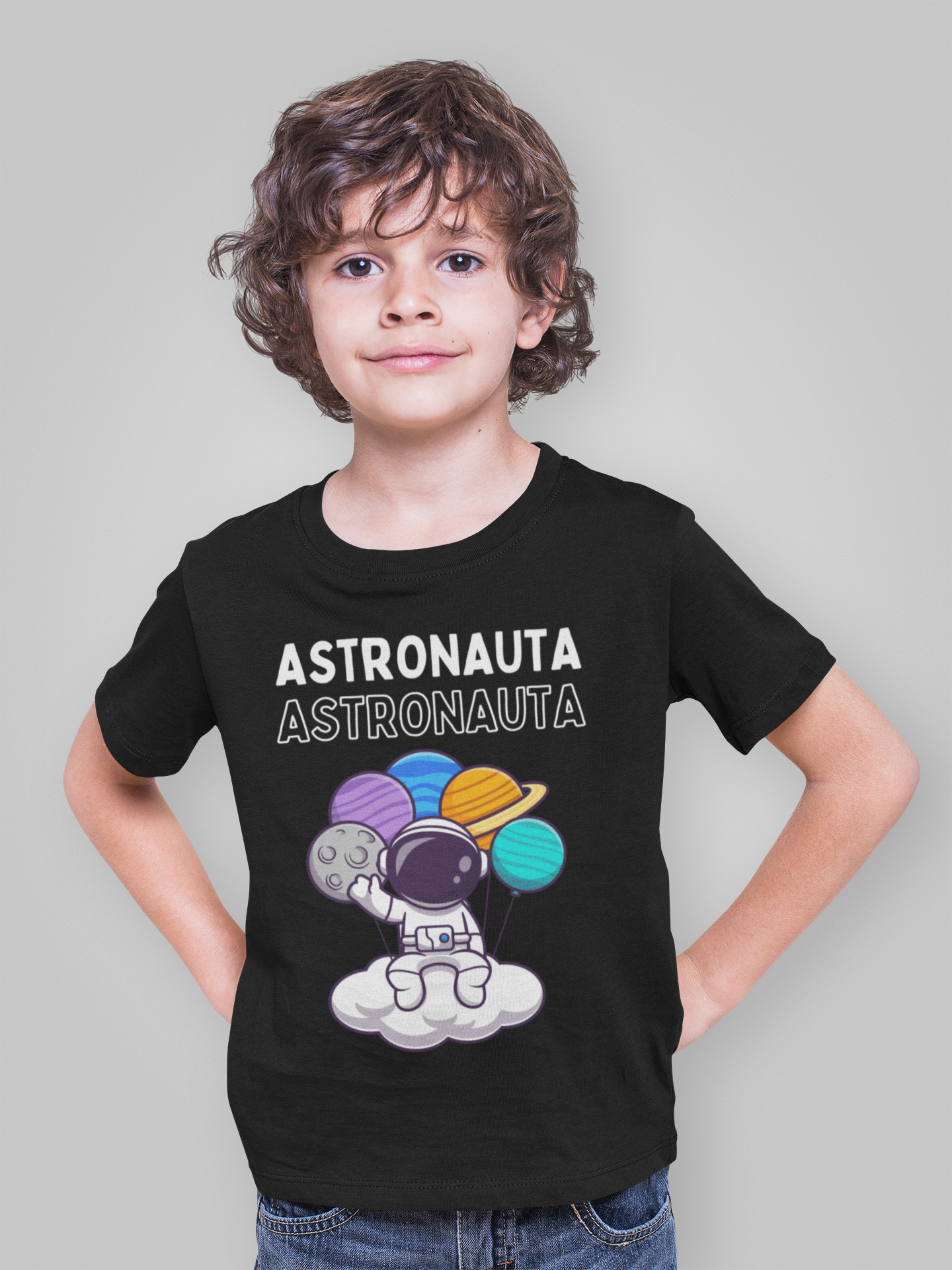 Camiseta Classic  infantil Astronauta 