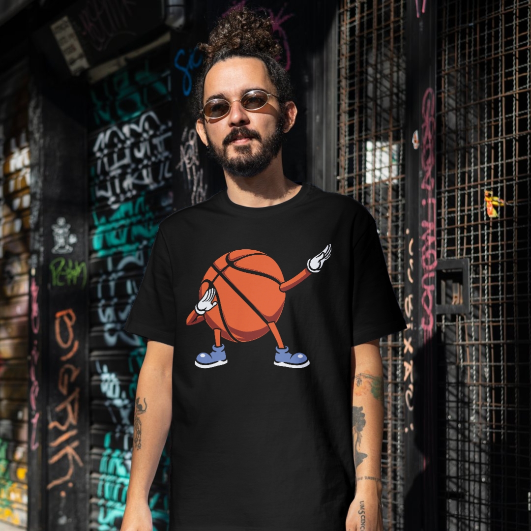 Camiseta Black. Basket All Day
