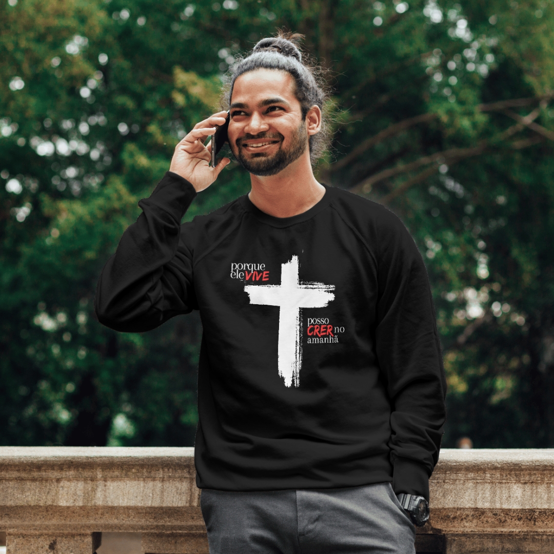 Moletom Black. Por que ELE vive