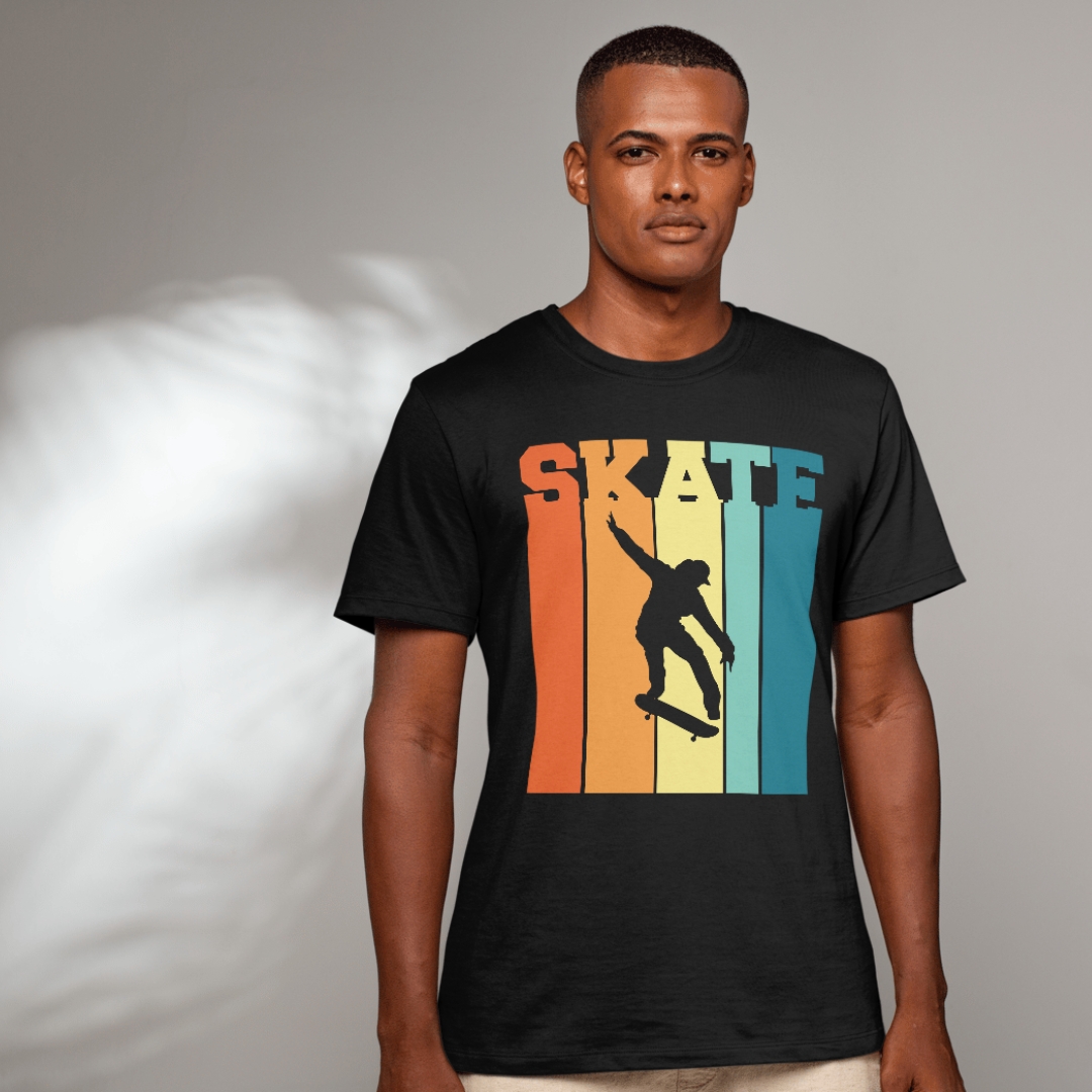 Camiseta Black. Skate Life