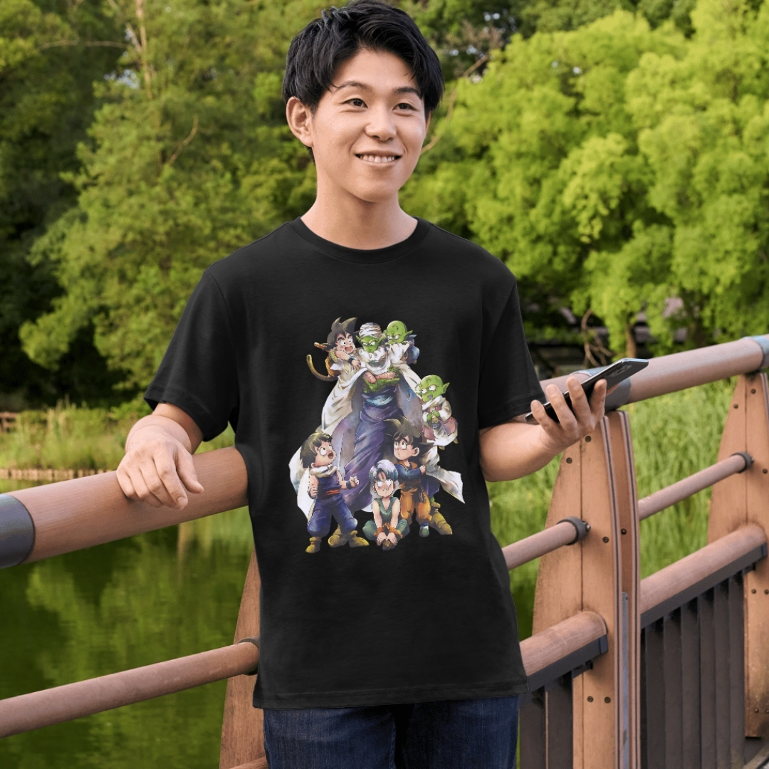 Camiseta Black. Dragon Ball Z All-Stars