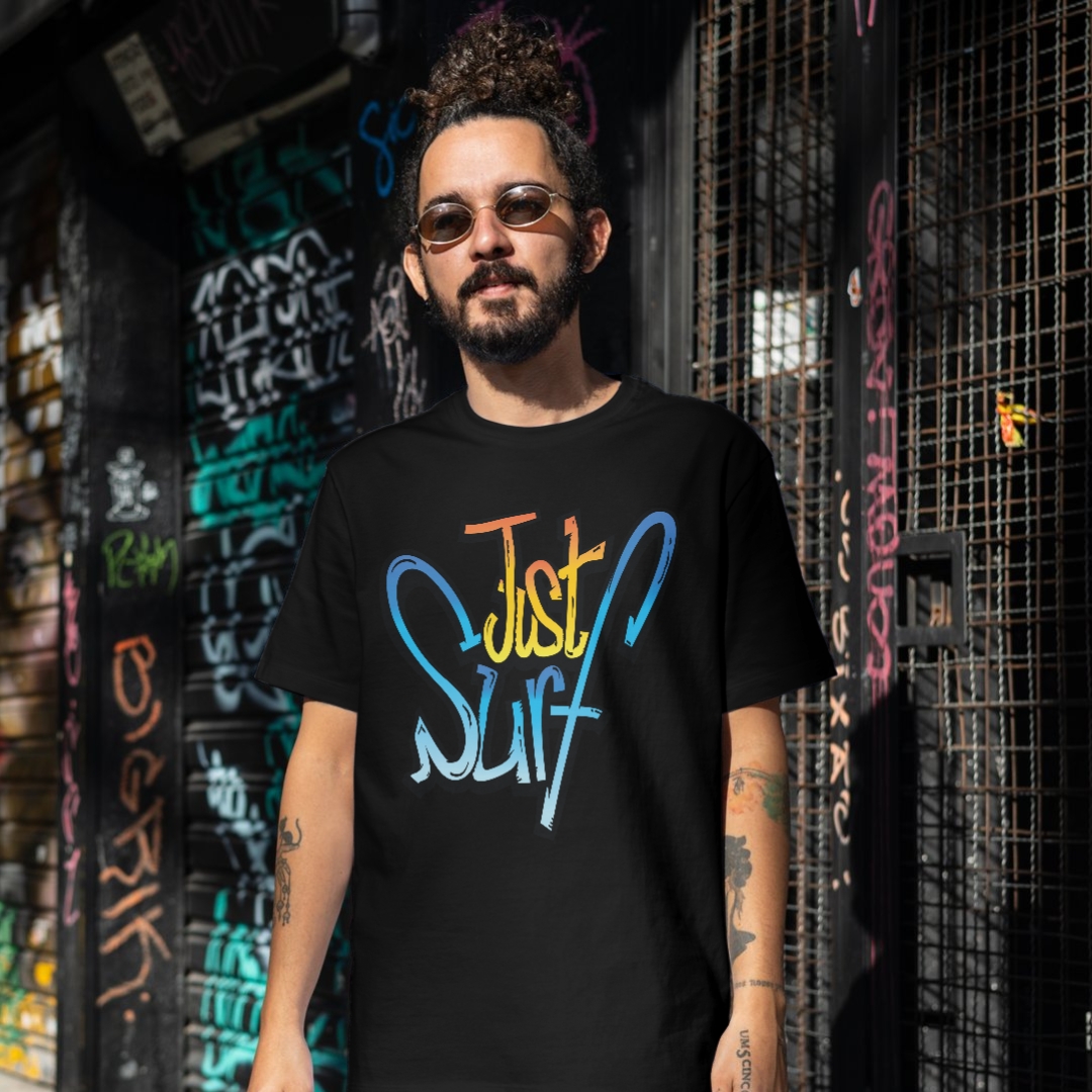 Camiseta Black. Skateboarder Style