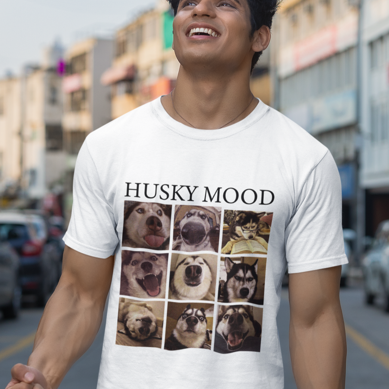 Camiseta - Husky Mood
