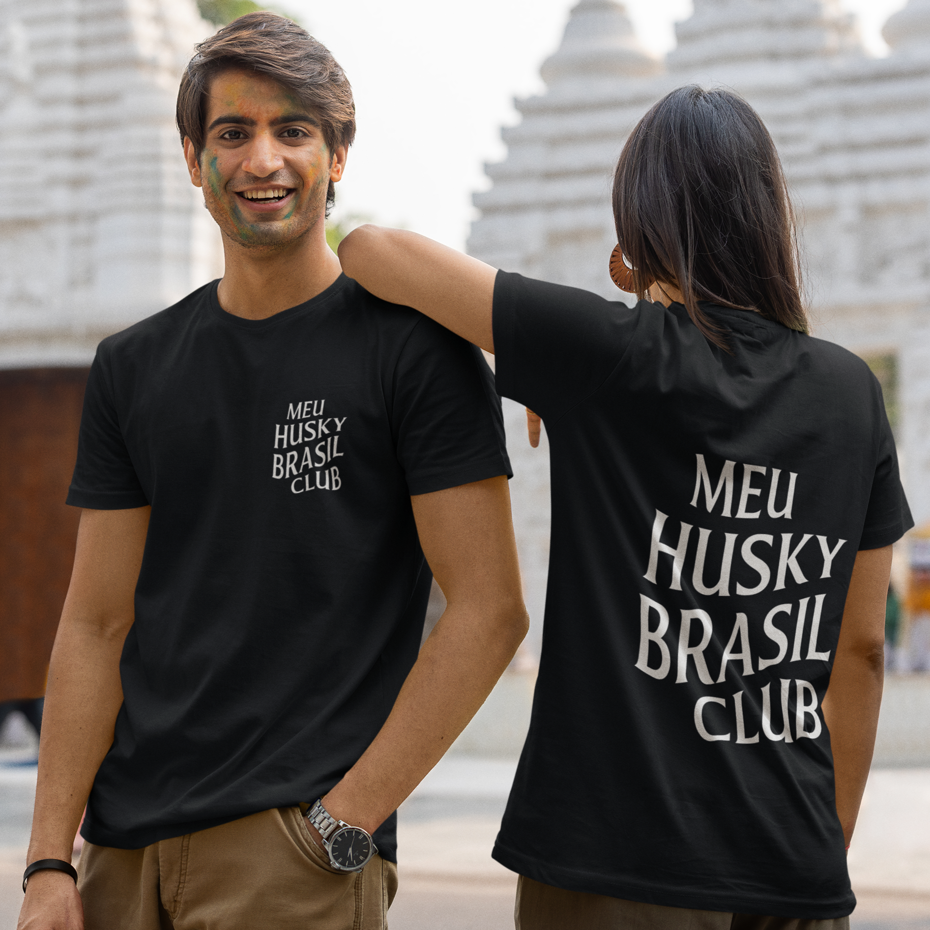 Camiseta - Meu Husky Brasil