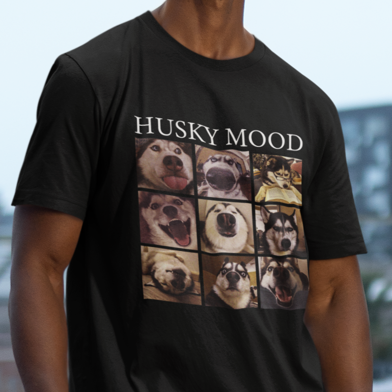 Camiseta - Husky Mood