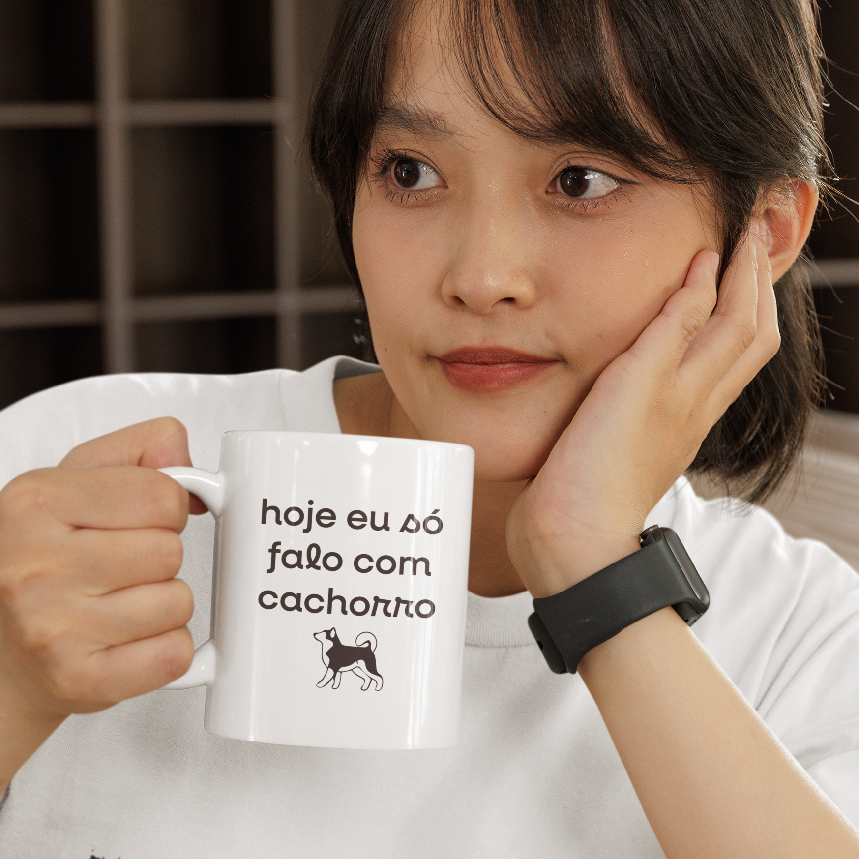 Caneca - Hoje só falo 