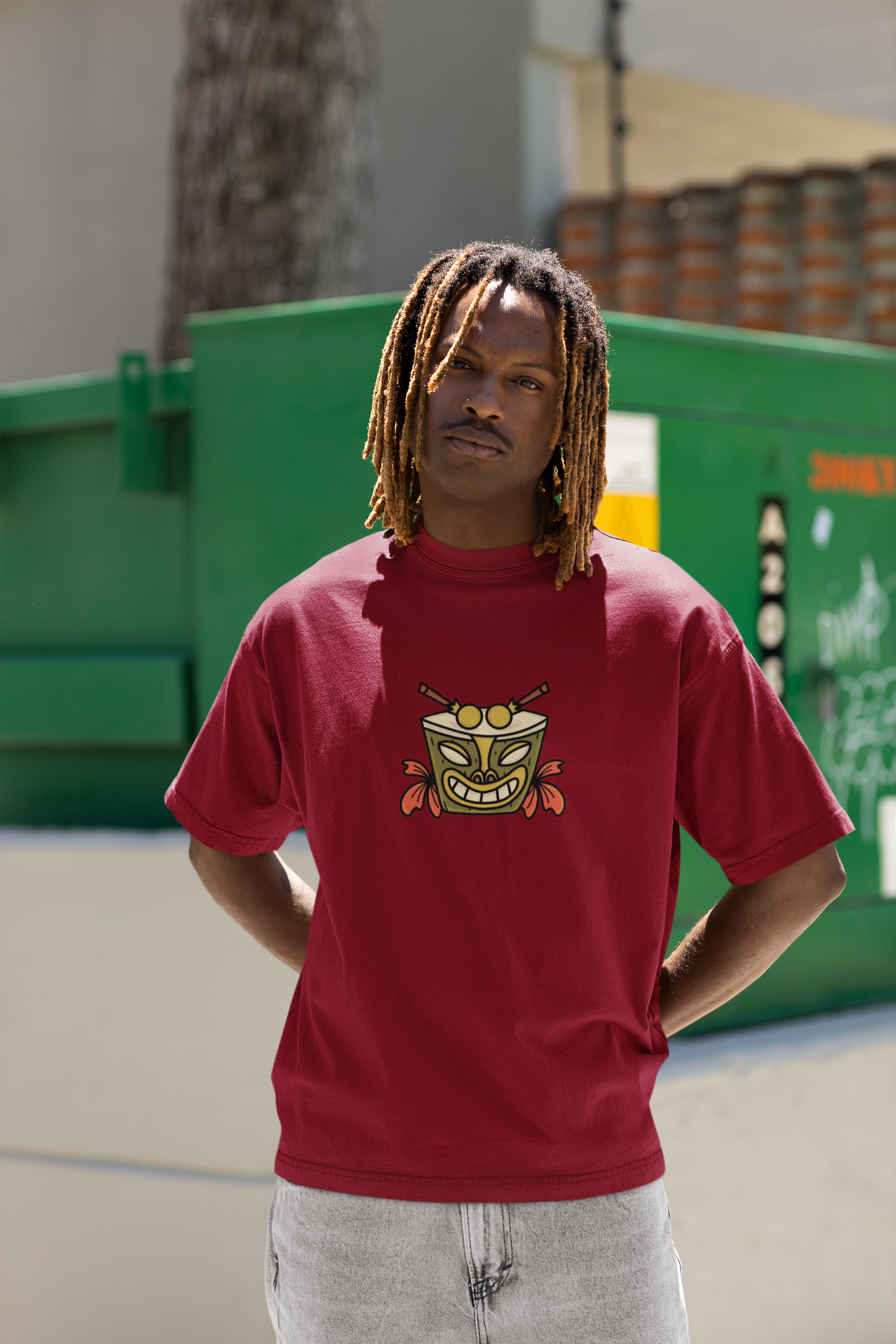 Marisia Waves Original - Camiseta Oversized Unissex